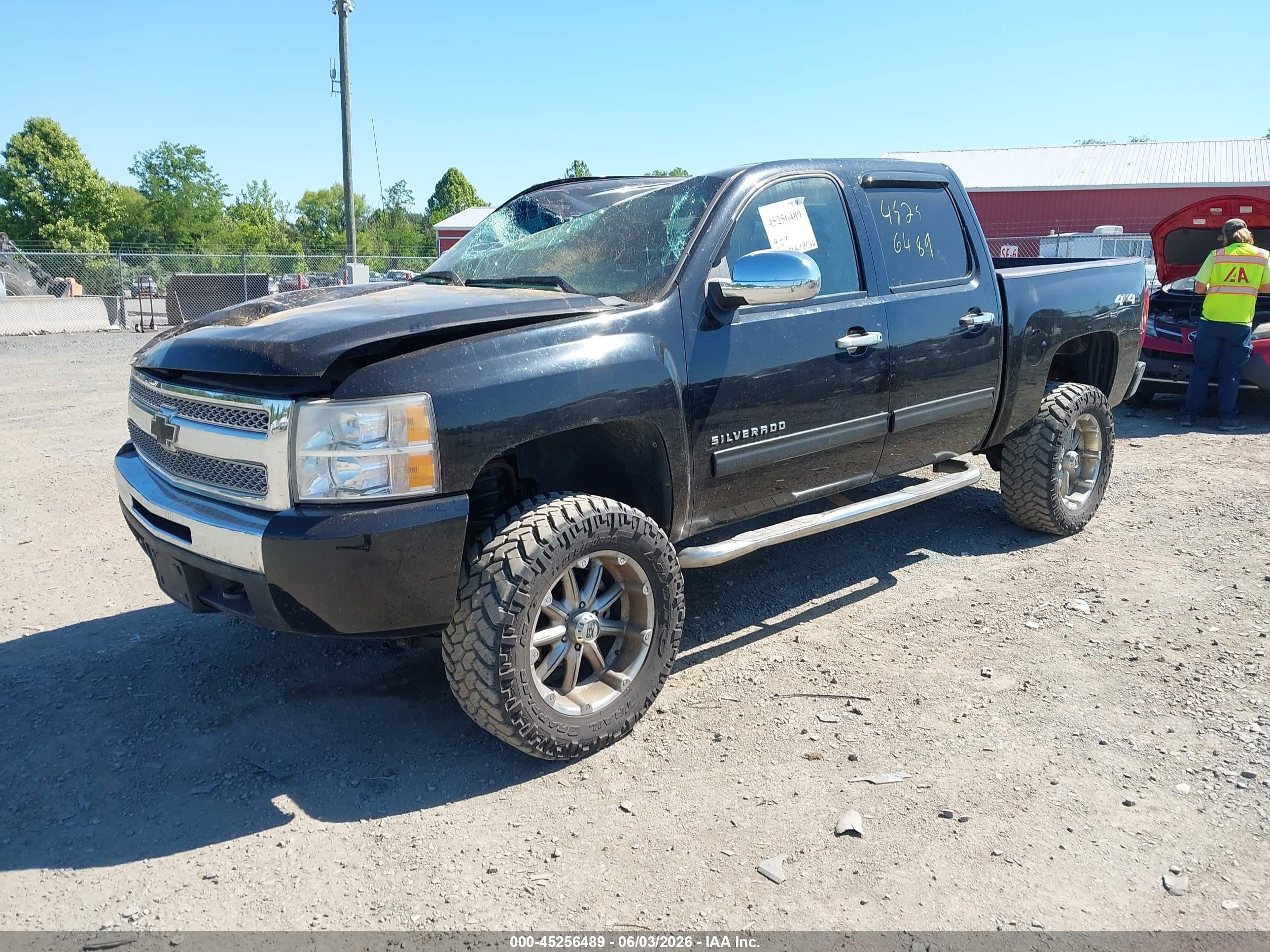 2011 Chevrolet Silverado 1500 Lt Black vin: 3GCPKSEA4BG149872
