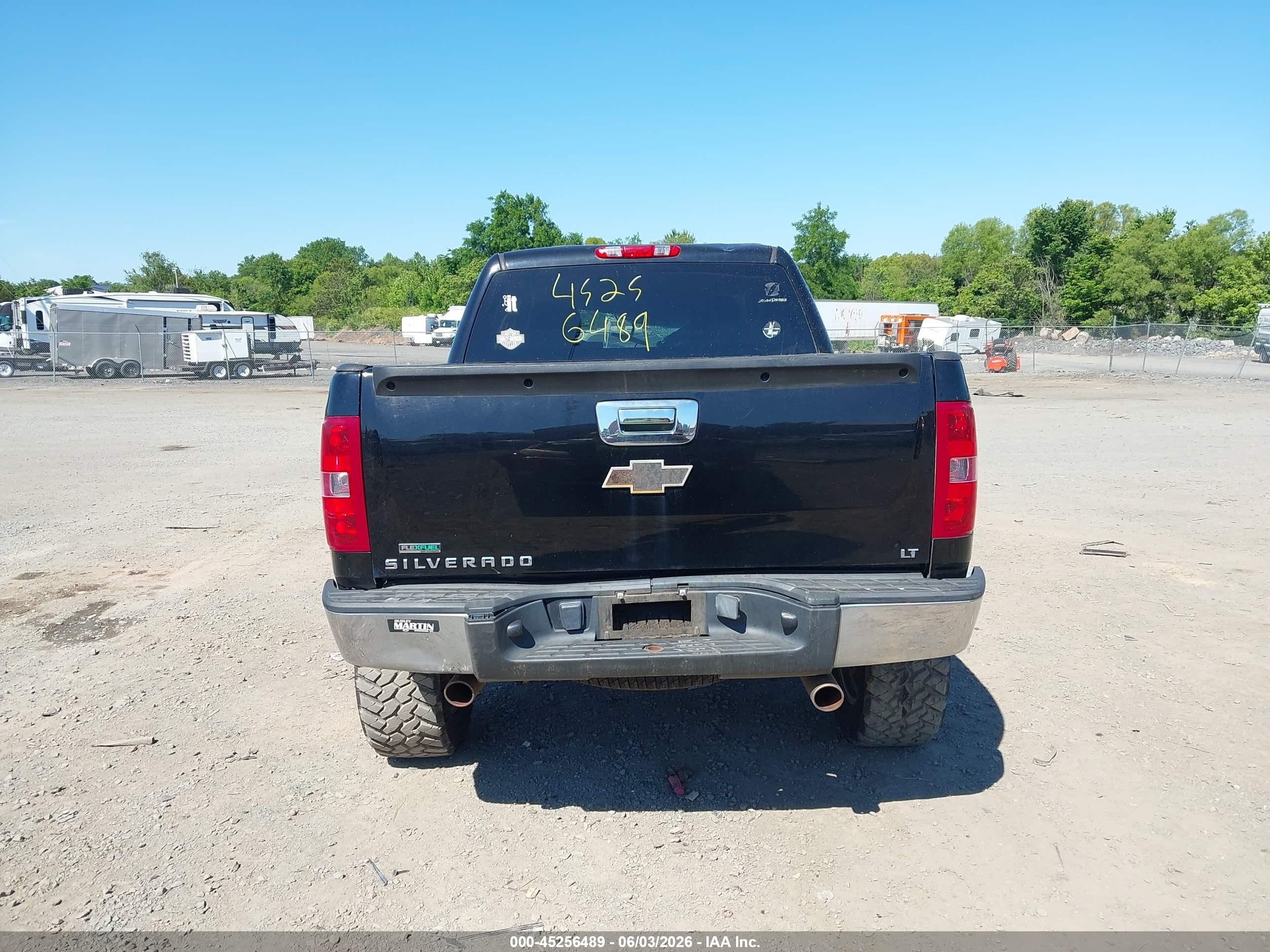 2011 Chevrolet Silverado 1500 Lt Black vin: 3GCPKSEA4BG149872
