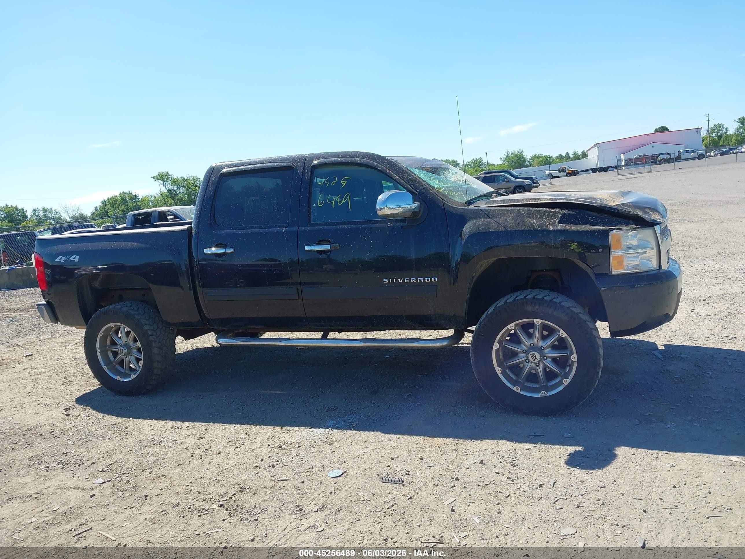 2011 Chevrolet Silverado 1500 Lt Black vin: 3GCPKSEA4BG149872