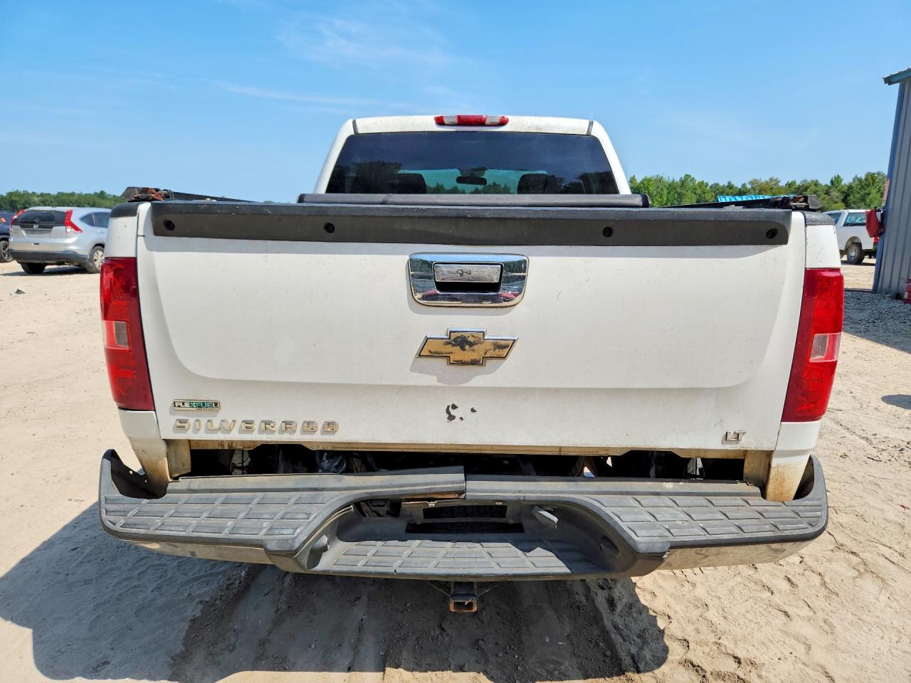 2011 Chevrolet Silverado K1500 Lt White vin: 3GCPKSEA7BG139160