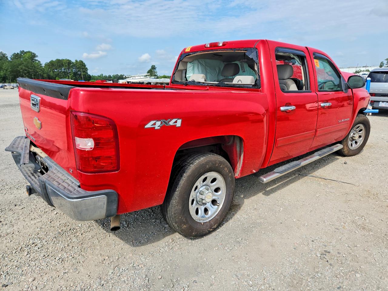 2012 Chevrolet Silverado K1500 Lt Red vin: 3GCPKSEA7CG106676