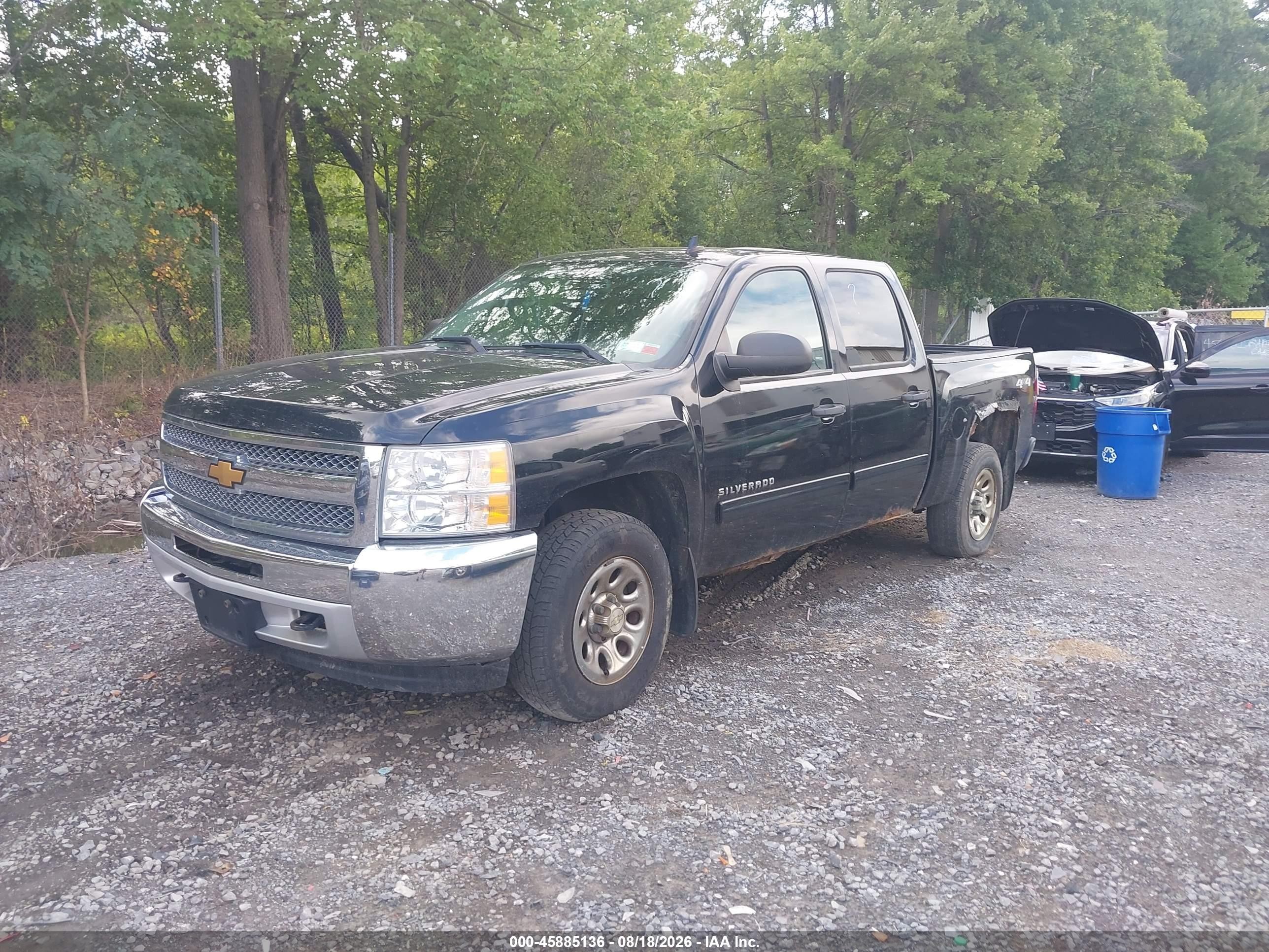 2013 Chevrolet Silverado 1500 Lt Черный vin: 3GCPKSEA9DG109760