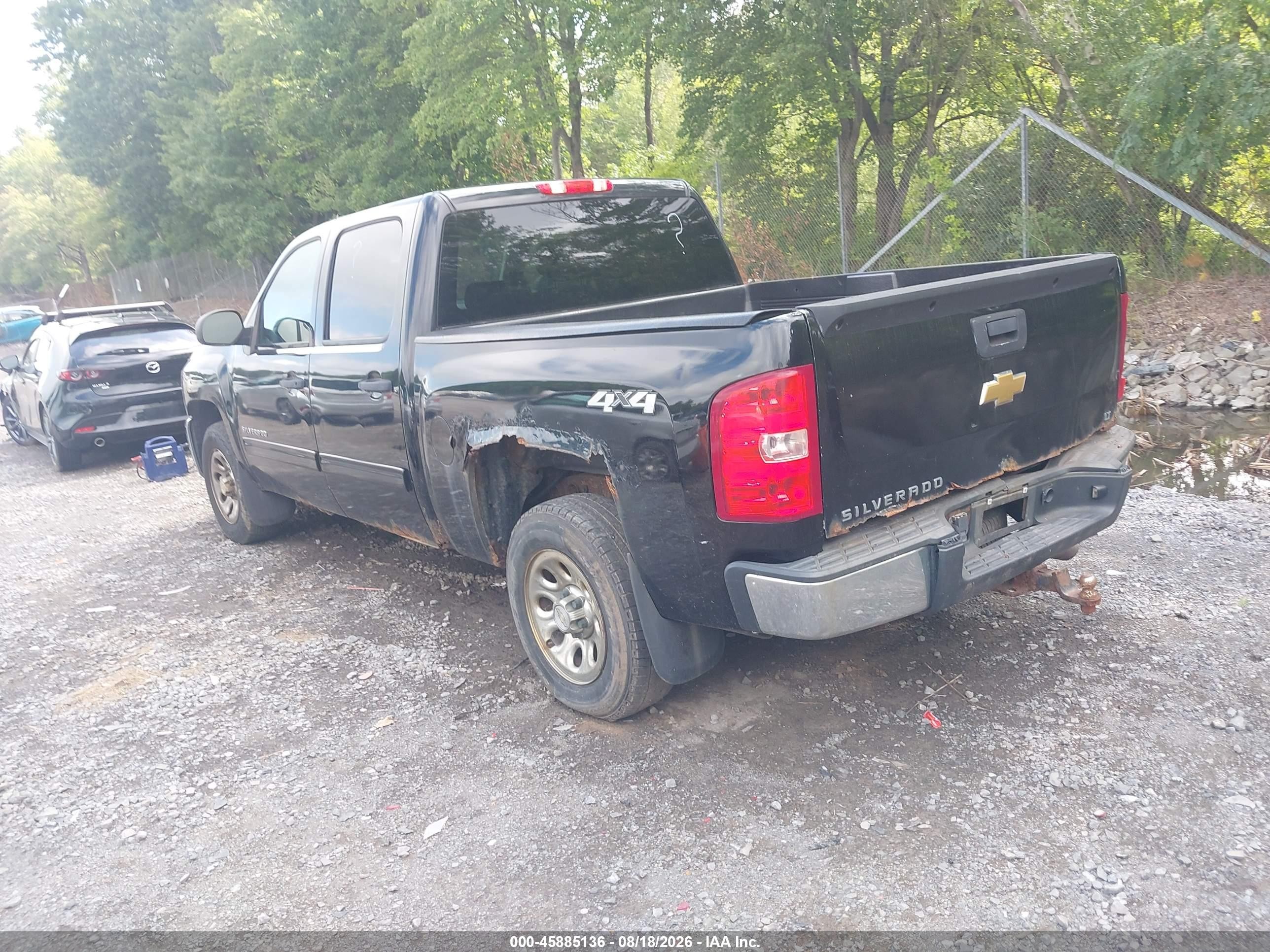 2013 Chevrolet Silverado 1500 Lt Черный vin: 3GCPKSEA9DG109760