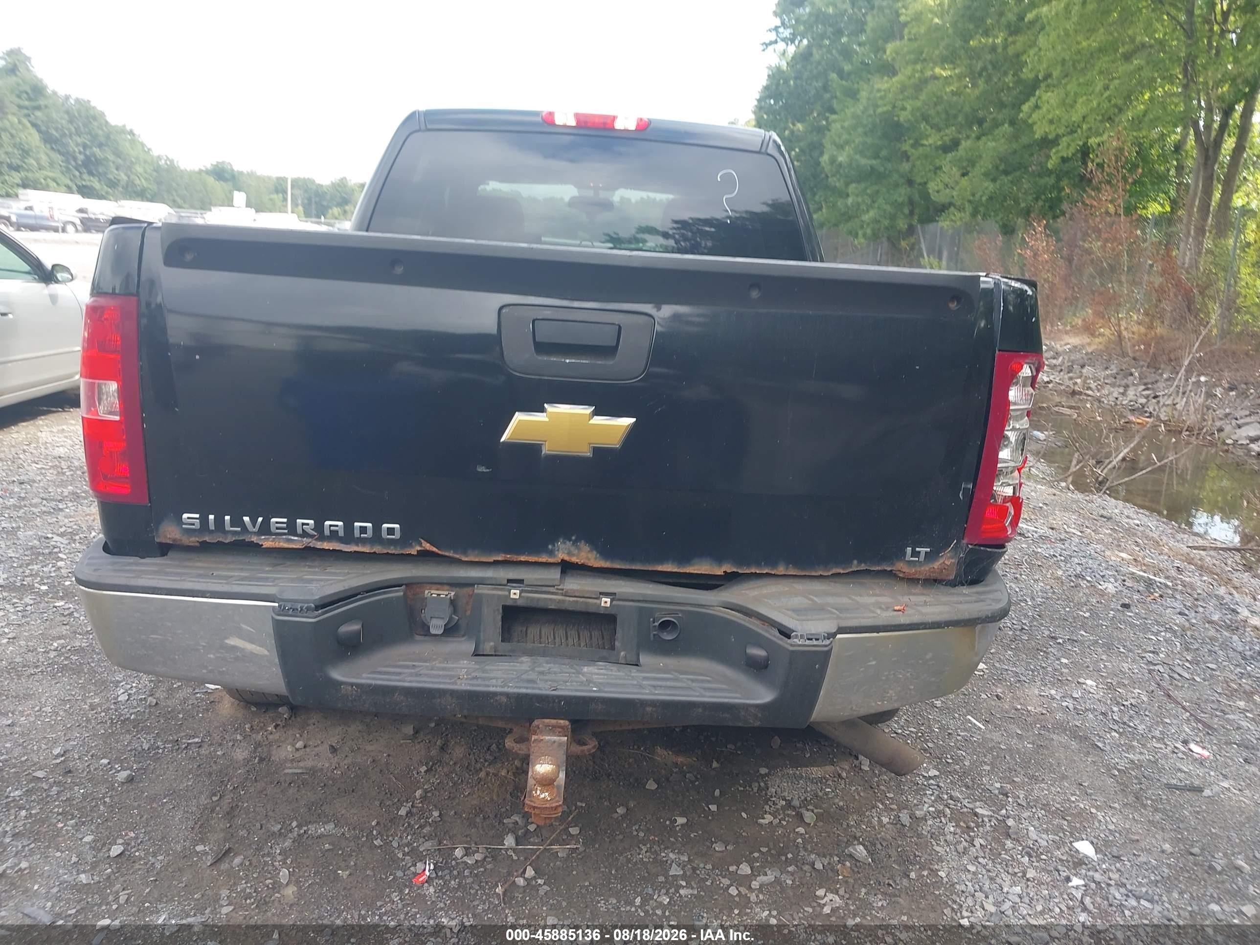 2013 Chevrolet Silverado 1500 Lt Черный vin: 3GCPKSEA9DG109760