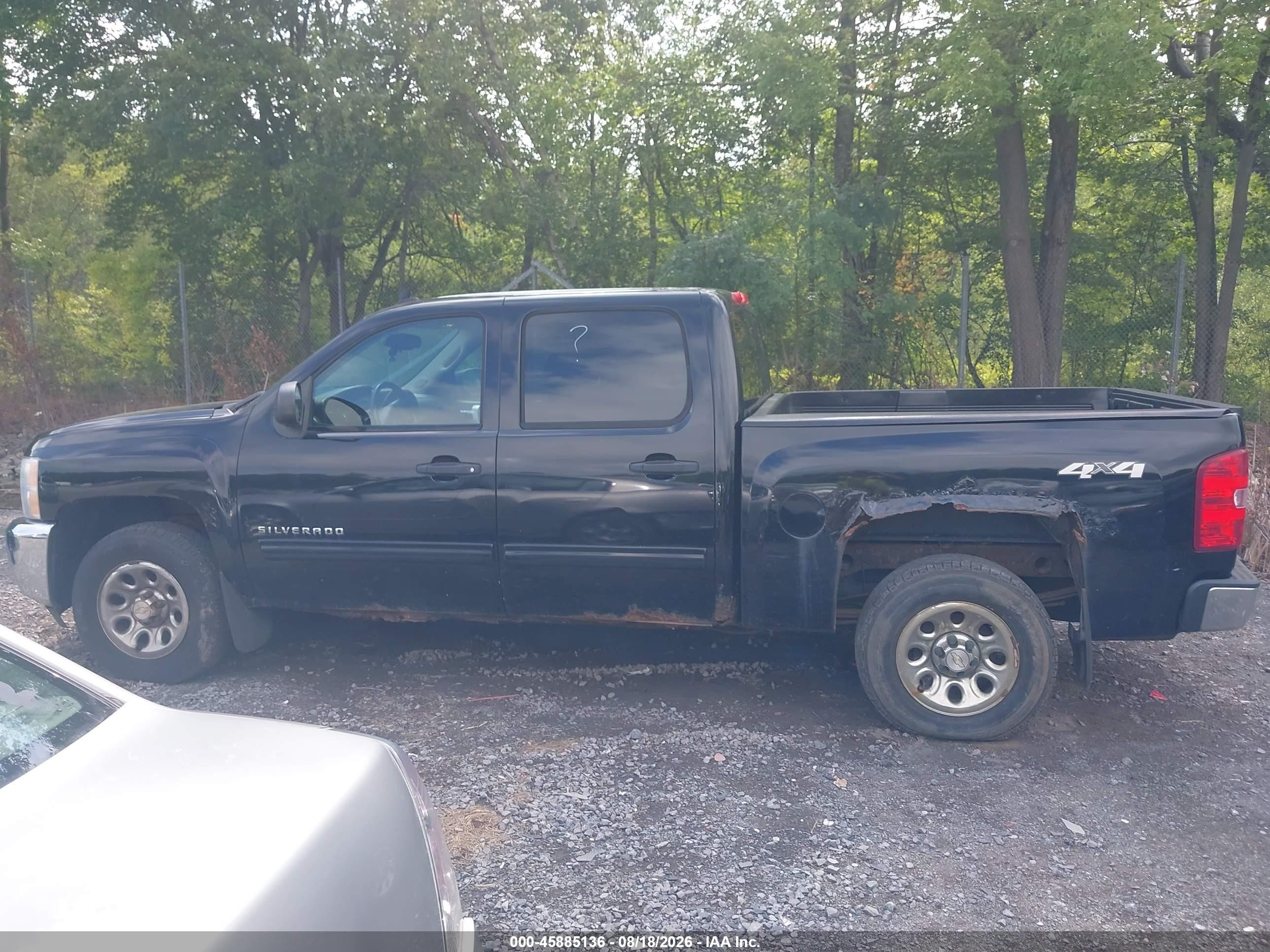 2013 Chevrolet Silverado 1500 Lt Черный vin: 3GCPKSEA9DG109760