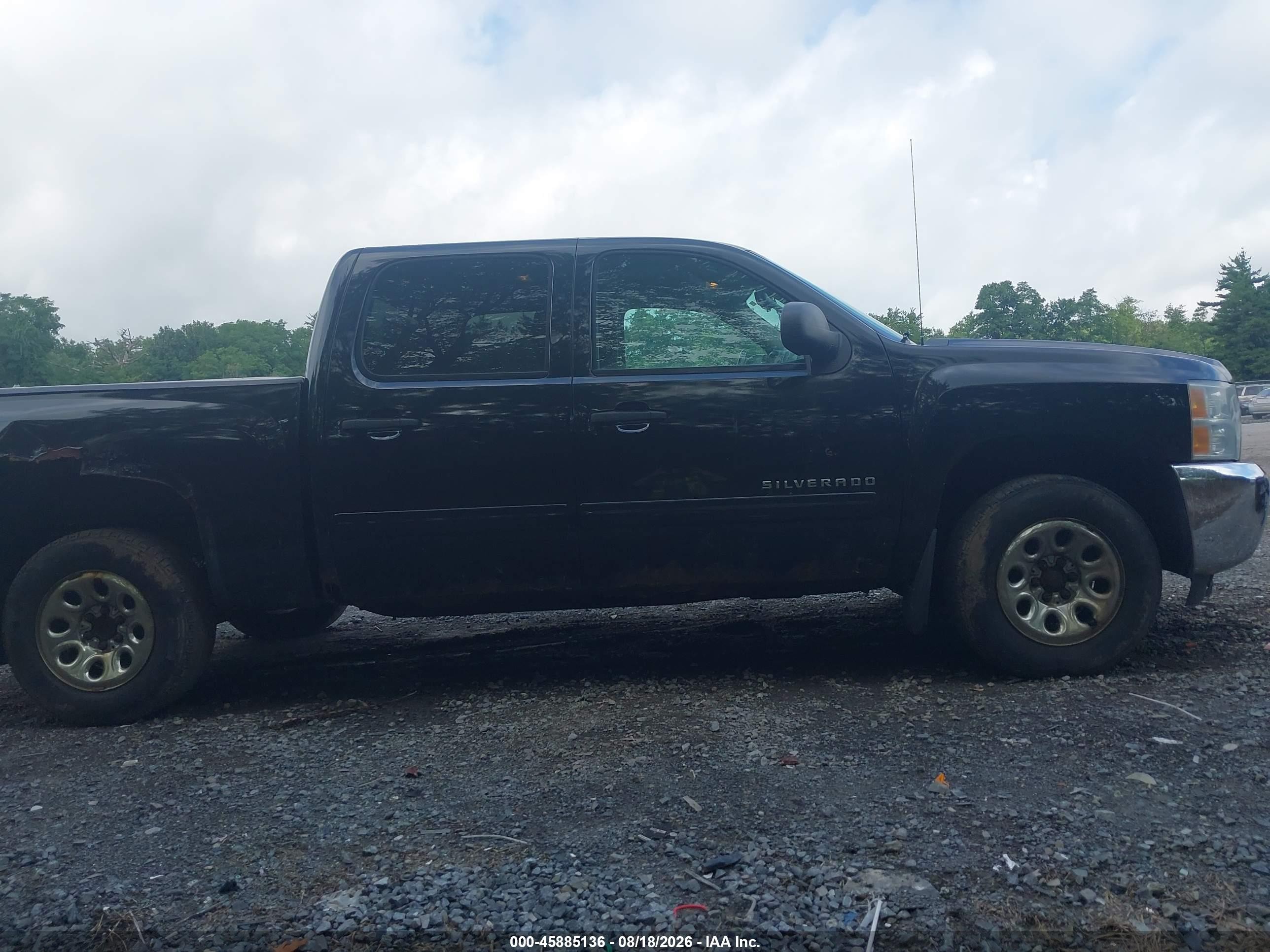 2013 Chevrolet Silverado 1500 Lt Черный vin: 3GCPKSEA9DG109760
