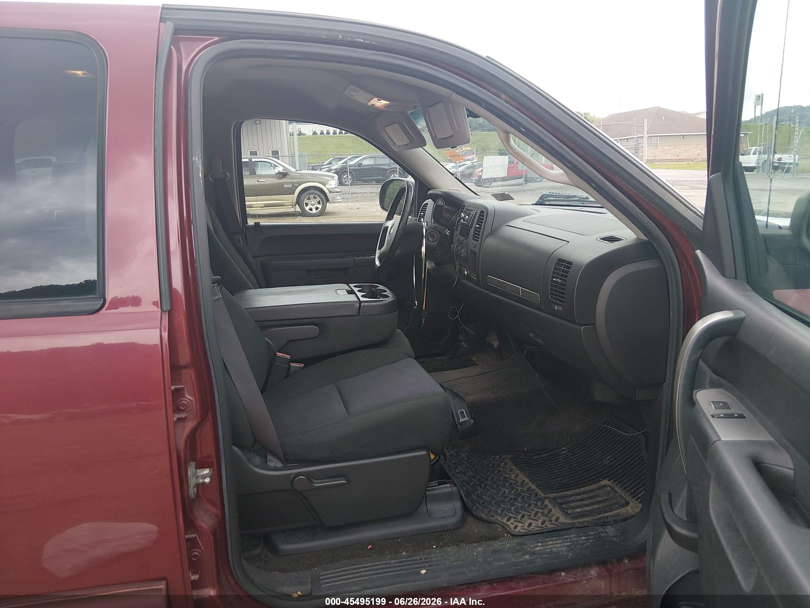 2013 Chevrolet Silverado 1500 Lt Maroon vin: 3GCPKSEA9DG318061