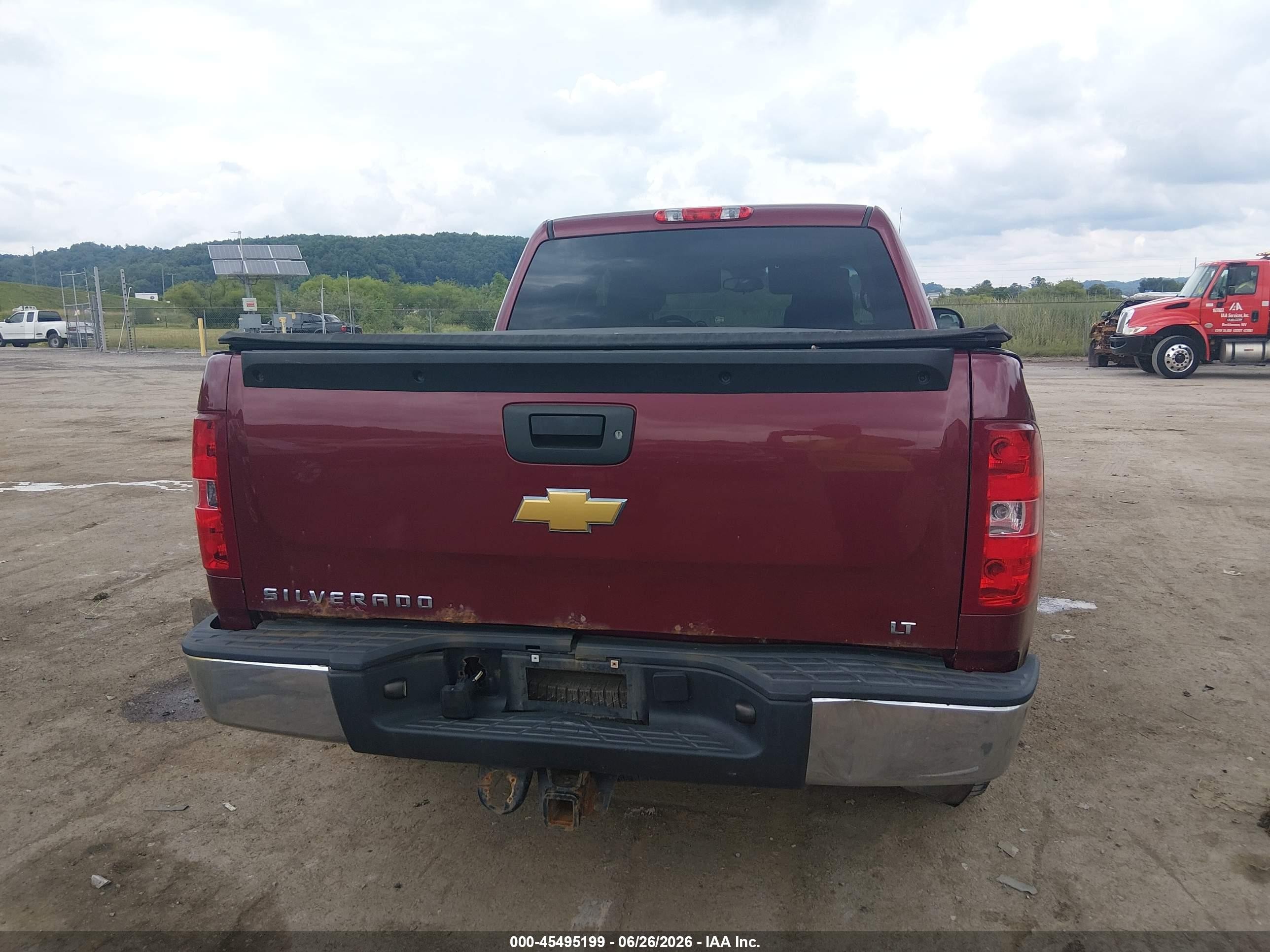 2013 Chevrolet Silverado 1500 Lt Maroon vin: 3GCPKSEA9DG318061