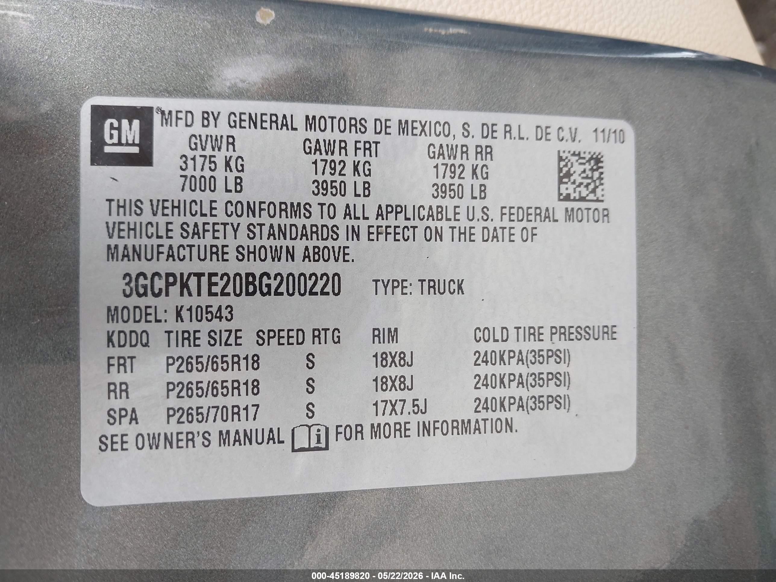 2011 Chevrolet Silverado 1500 Ltz Зеленый vin: 3GCPKTE20BG200220