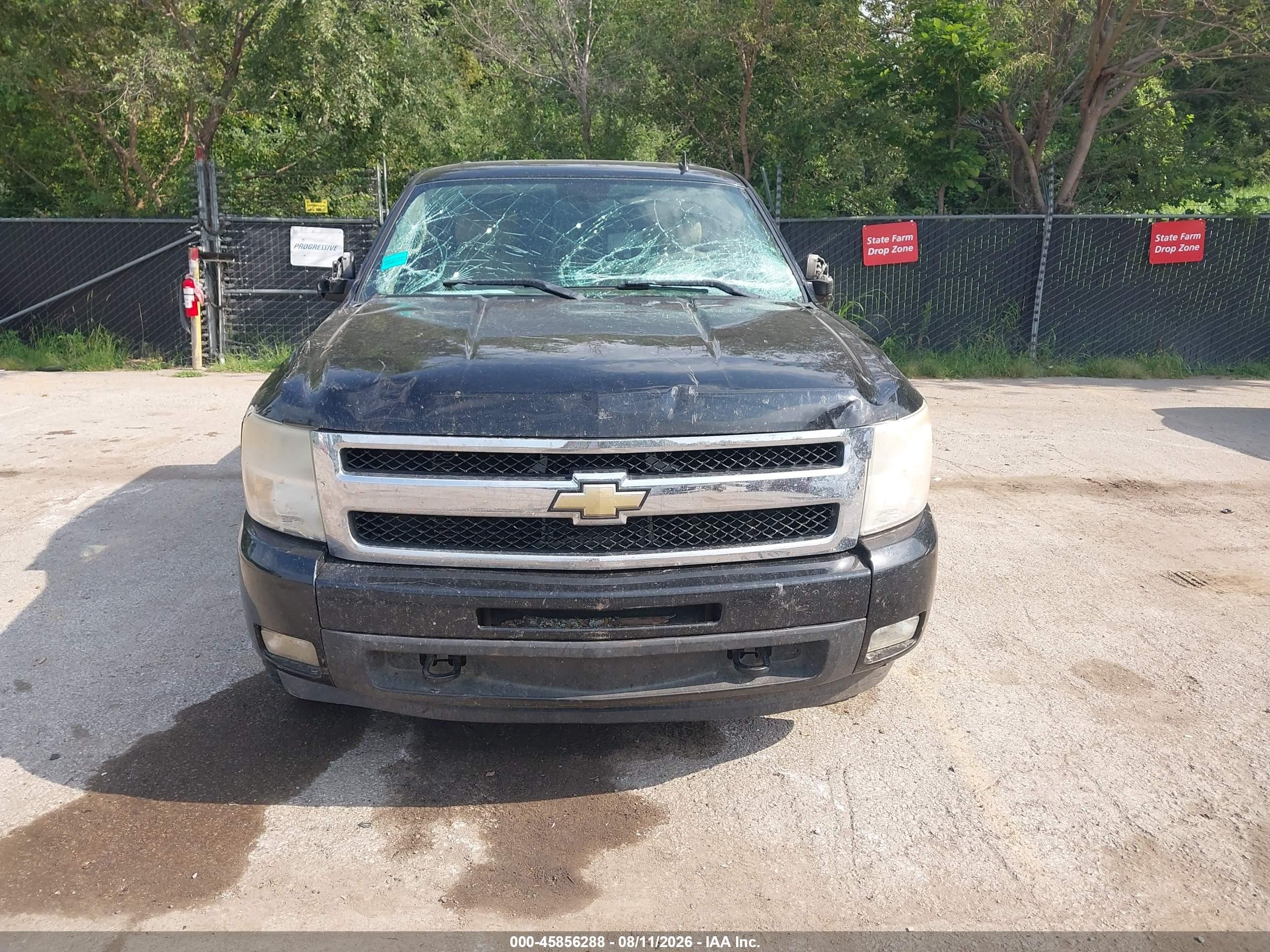 2011 Chevrolet Silverado 1500 Ltz Black vin: 3GCPKTE29BG246080