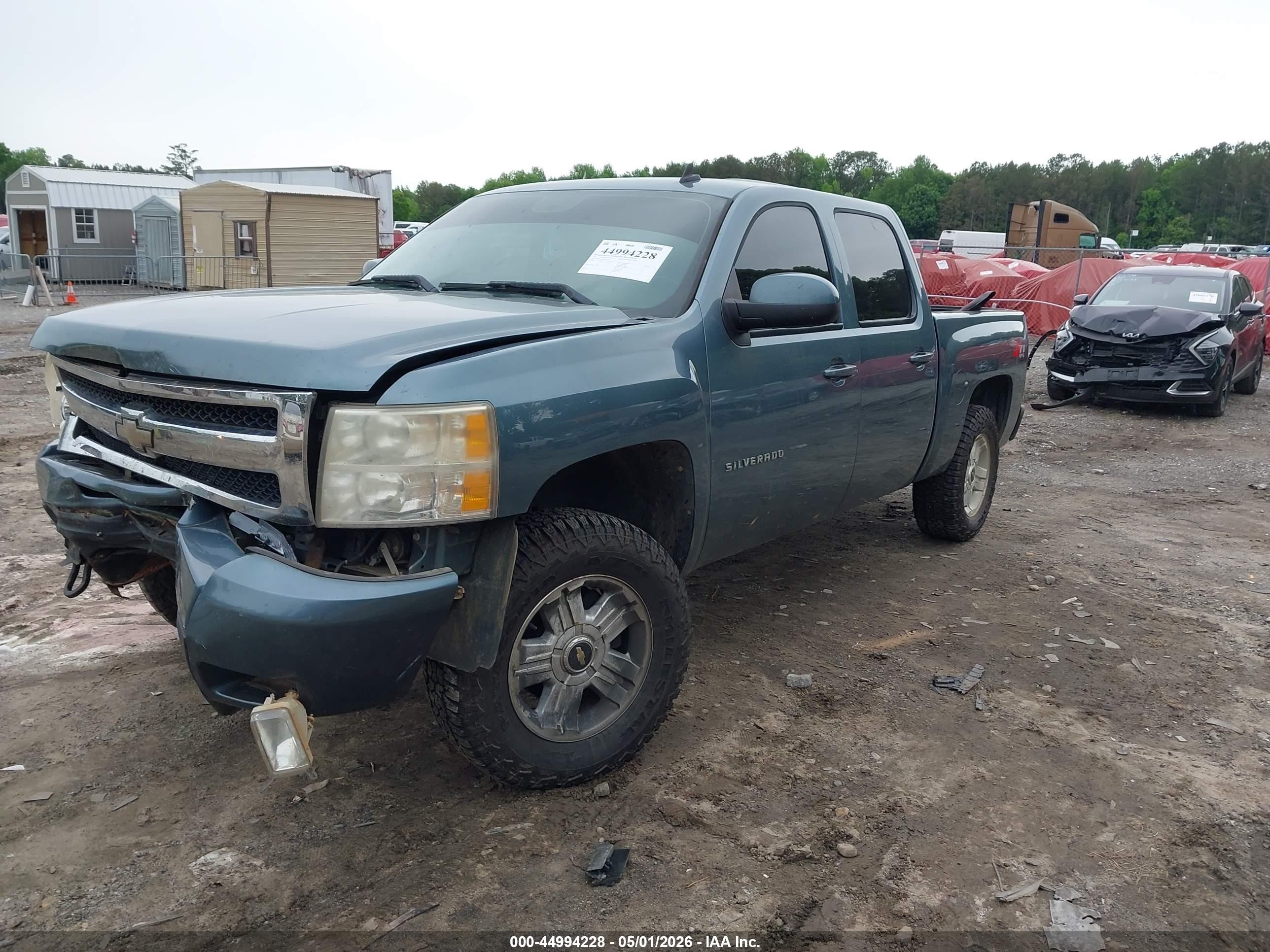 2011 Chevrolet Silverado 1500 Ltz Синий vin: 3GCPKTE36BG217466