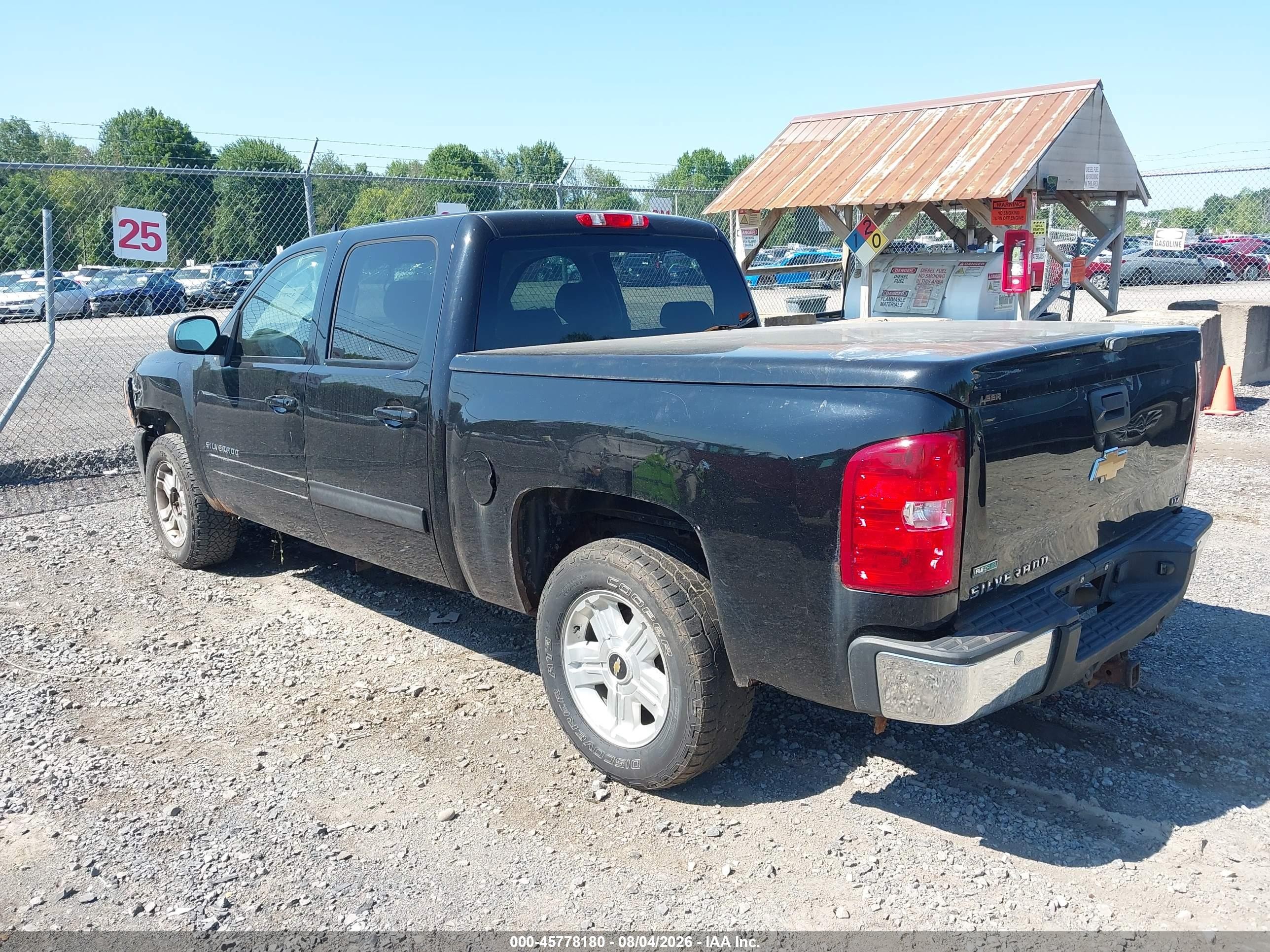 2011 Chevrolet Silverado 1500 Ltz Черный vin: 3GCPKTE36BG389349