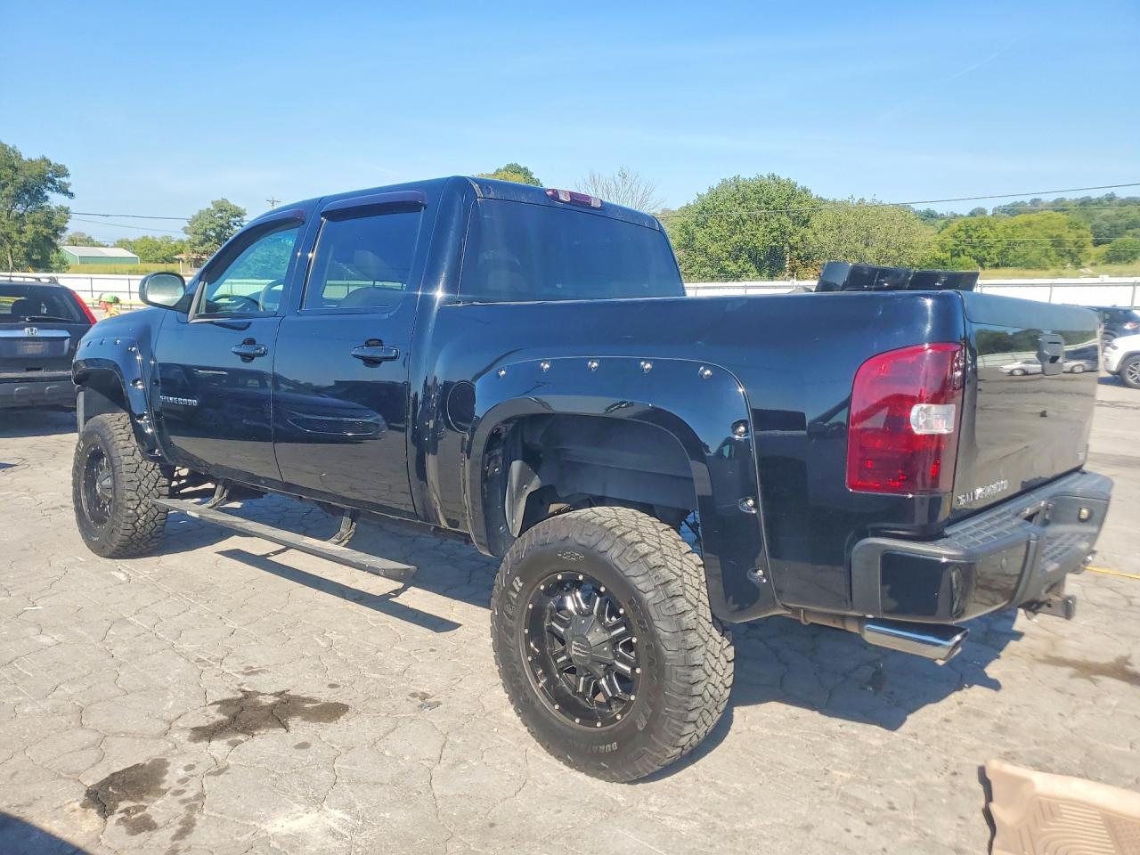 2011 Chevrolet Silverado K1500 Ltz Black vin: 3GCPKTE38BG172658
