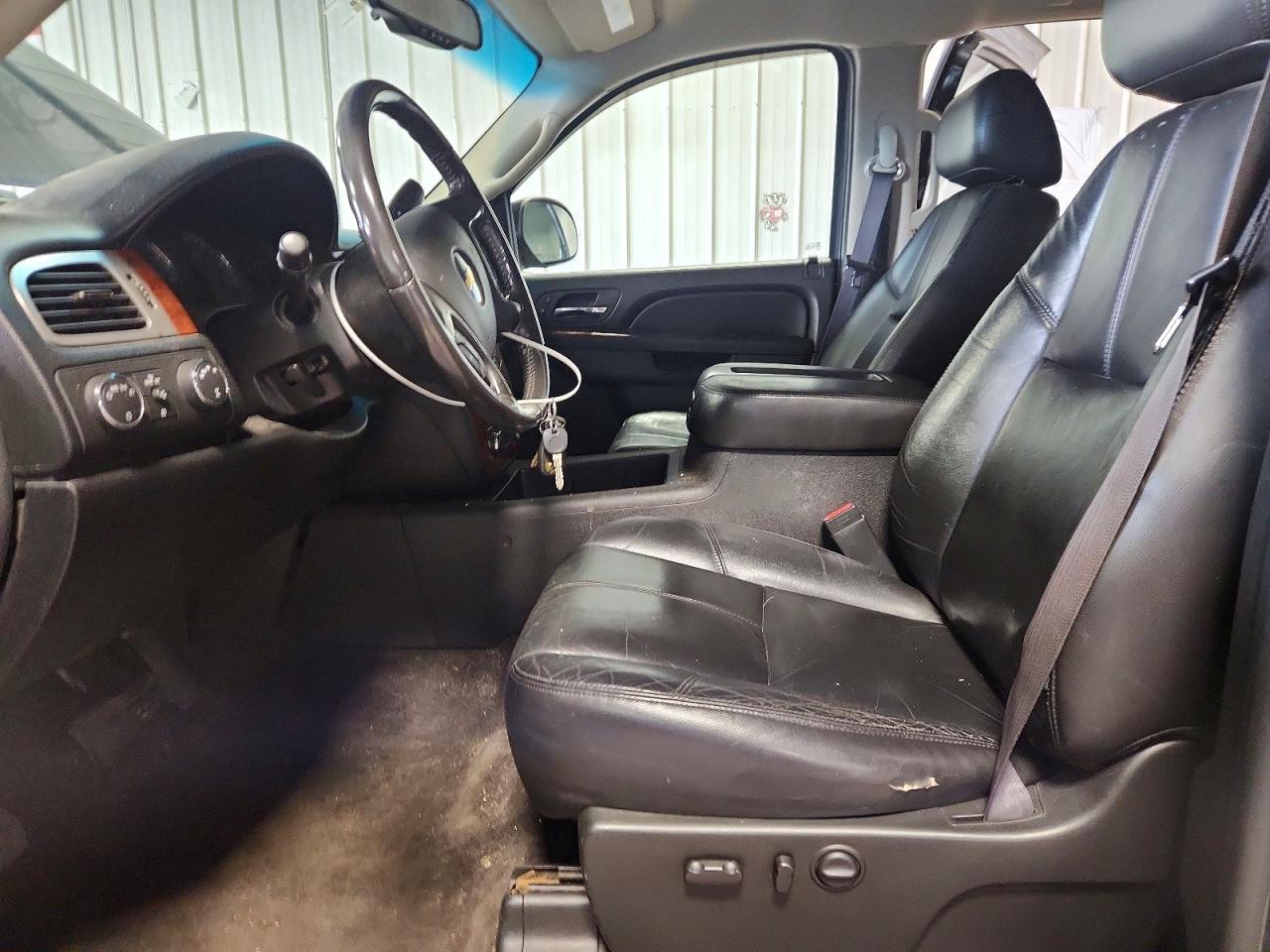 2011 Chevrolet Silverado K1500 Ltz Black vin: 3GCPKTE39BG203402