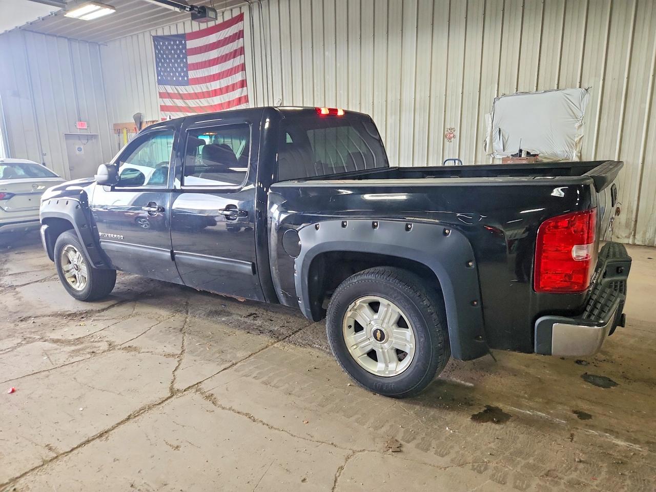2011 Chevrolet Silverado K1500 Ltz Black vin: 3GCPKTE39BG203402