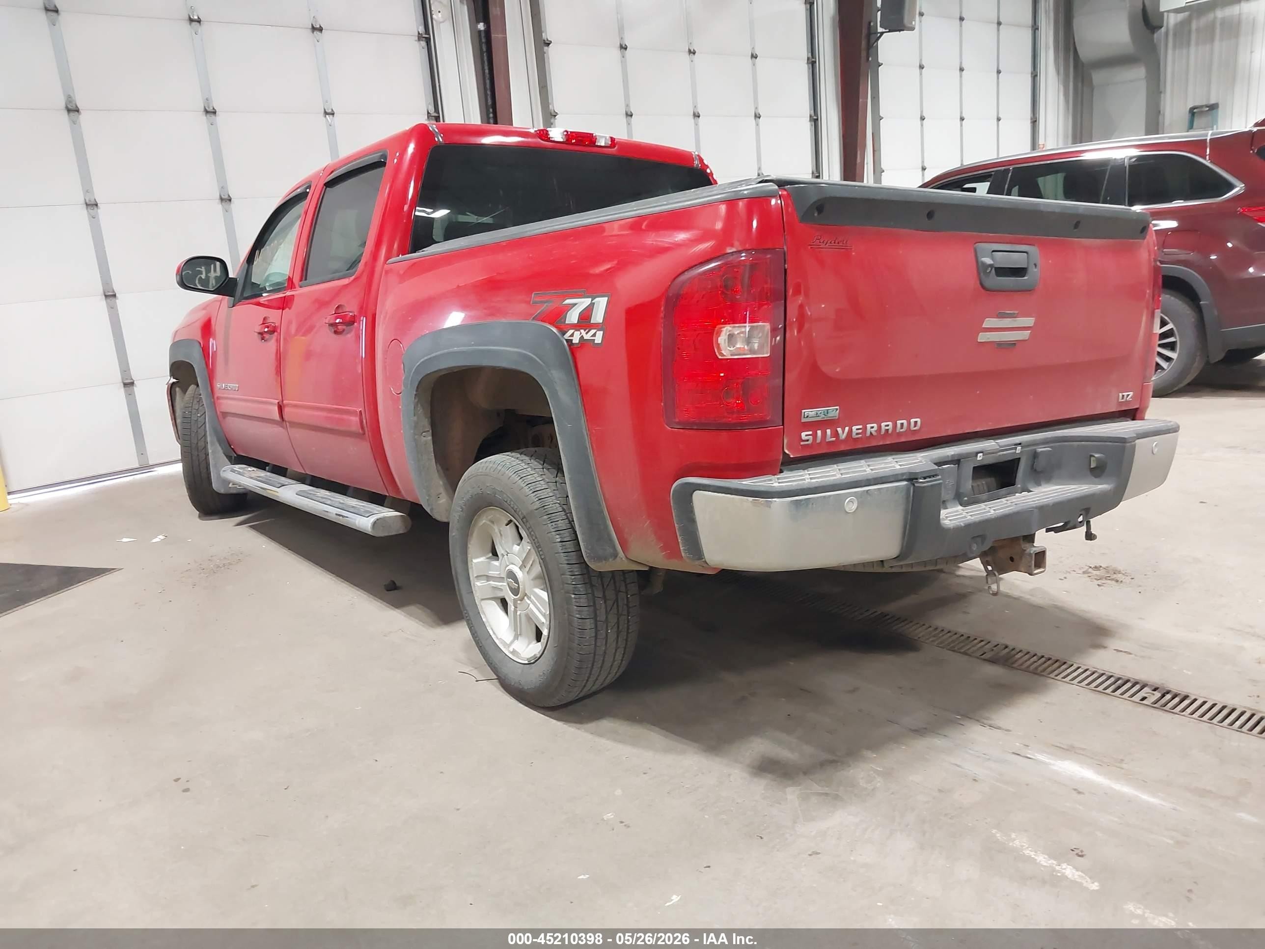 2011 Chevrolet Silverado 1500 Ltz Красный vin: 3GCPKTE3XBG242824