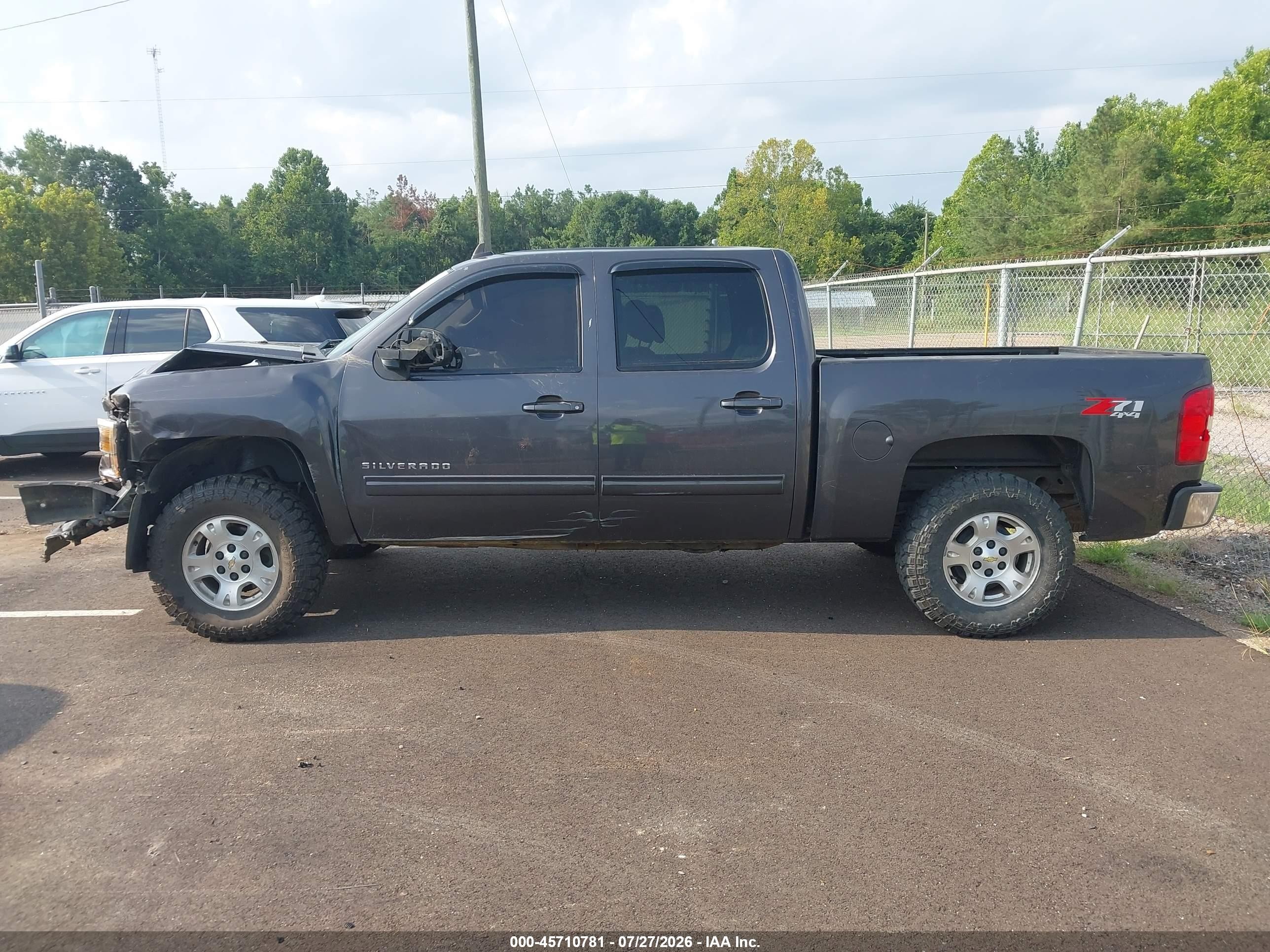 2011 Chevrolet Silverado 1500 Ltz Серый vin: 3GCPKTE3XBG310040