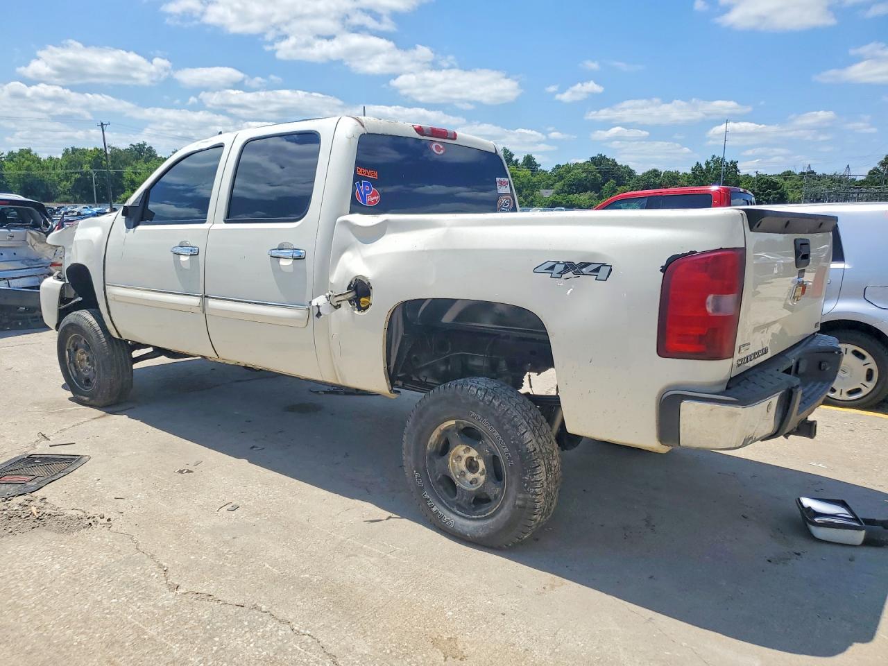 2011 Chevrolet Silverado K1500 Ltz Белый vin: 3GCPKTE3XBG317571