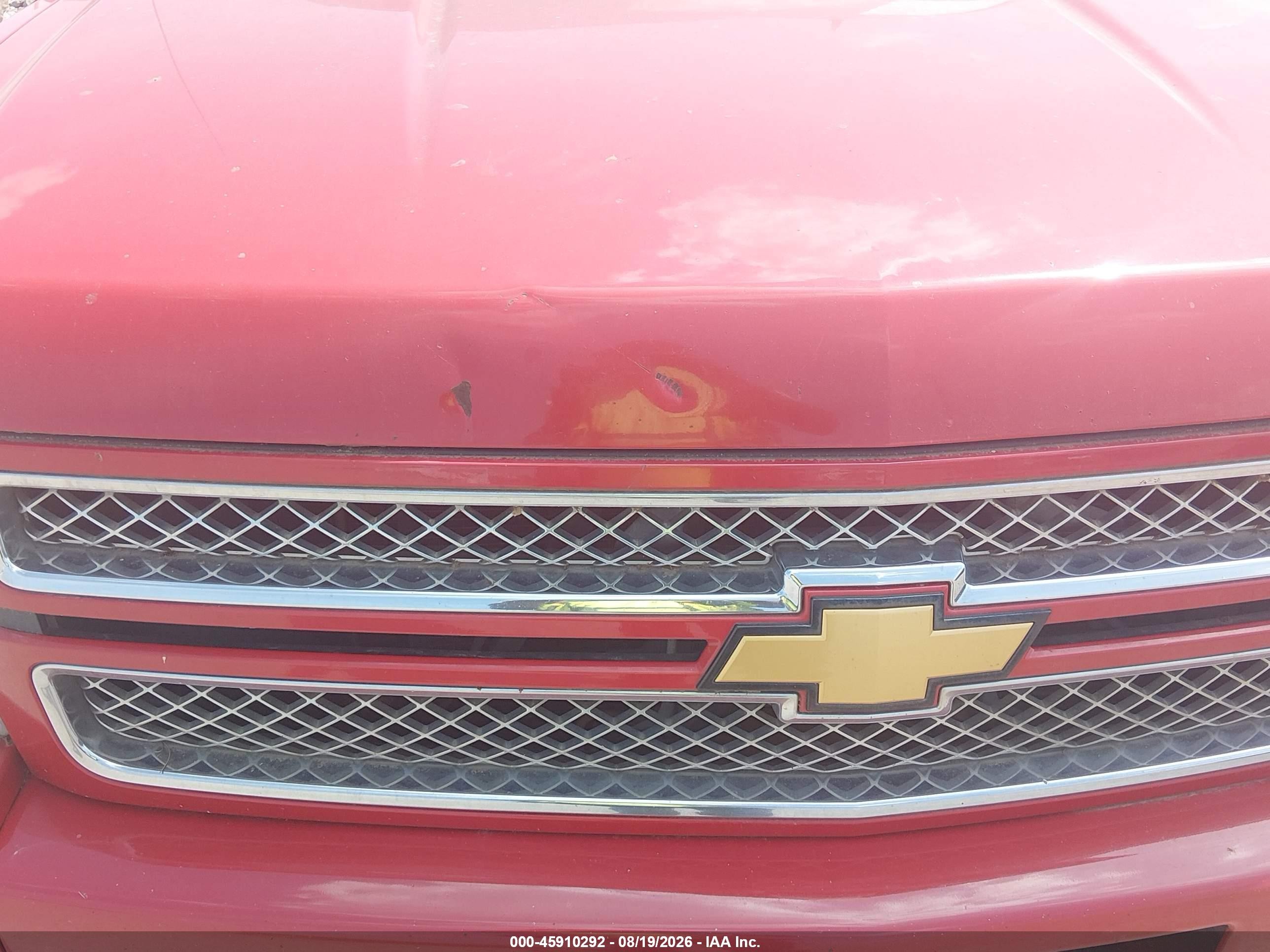 2012 Chevrolet Silverado 1500 Ltz Red vin: 3GCPKTE70CG174375