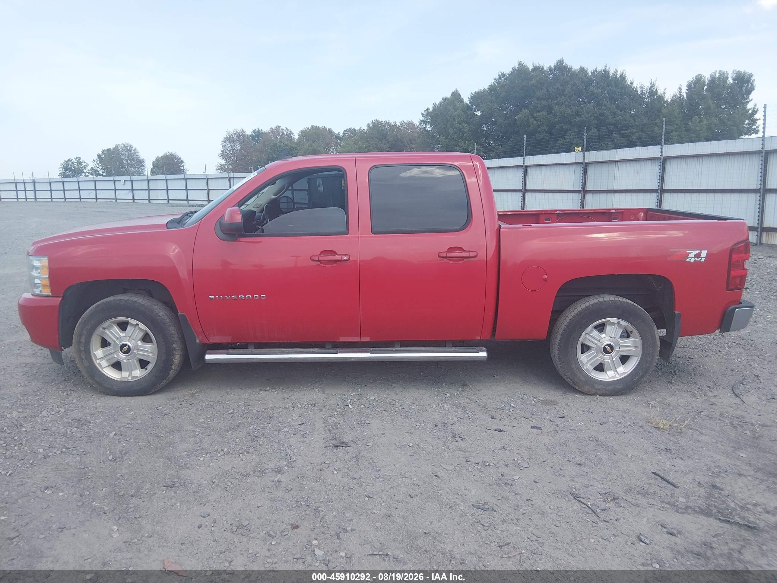 2012 Chevrolet Silverado 1500 Ltz Red vin: 3GCPKTE70CG174375