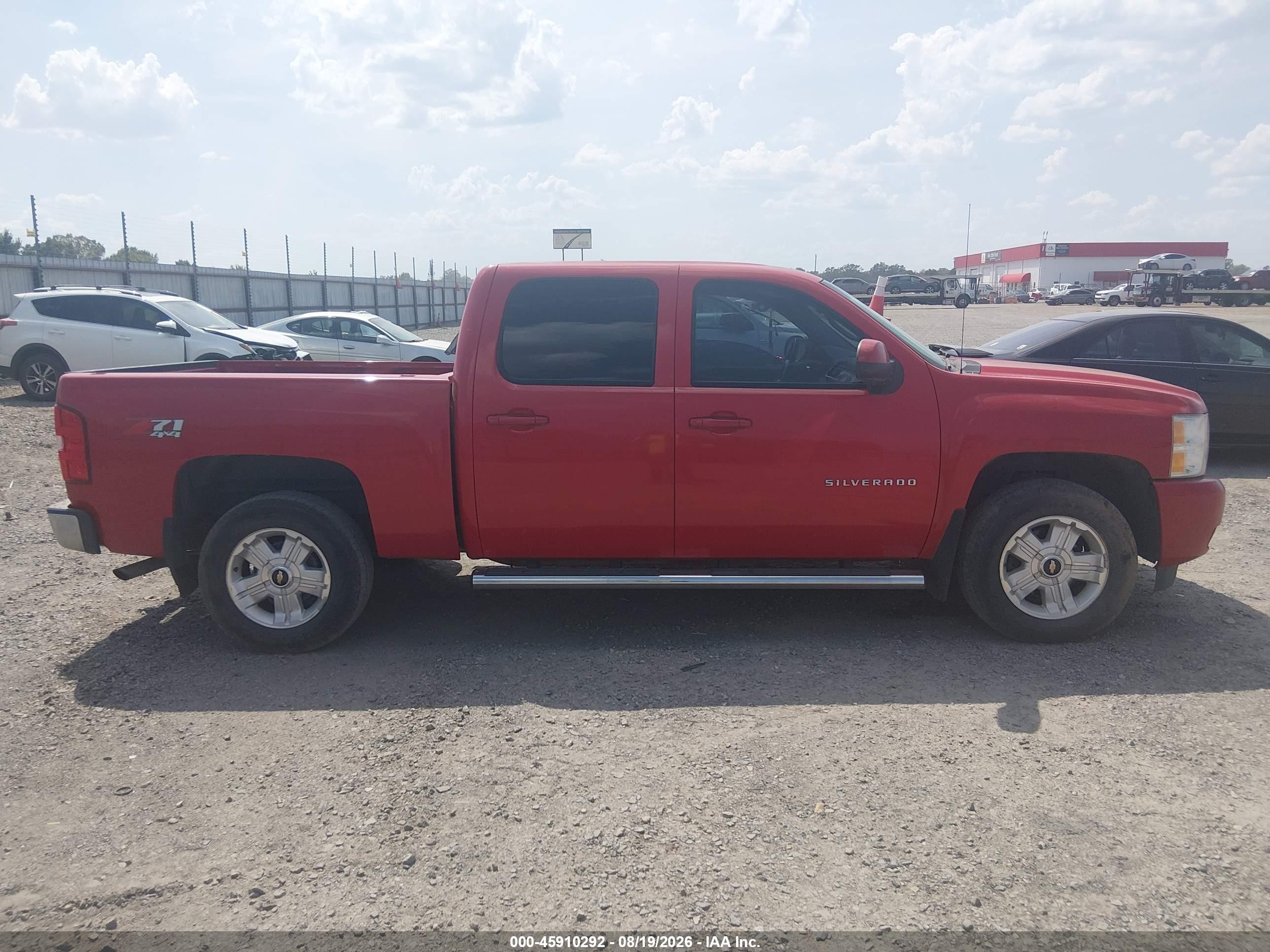 2012 Chevrolet Silverado 1500 Ltz Red vin: 3GCPKTE70CG174375