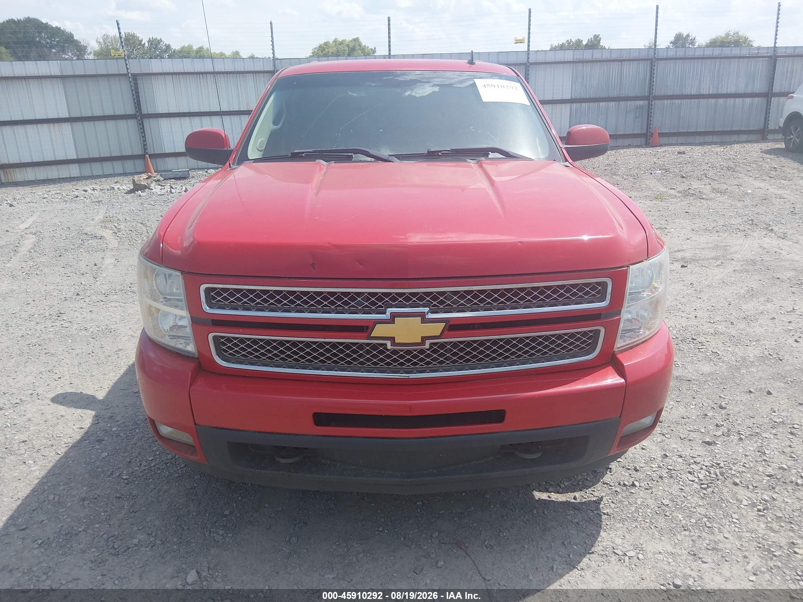 2012 Chevrolet Silverado 1500 Ltz Red vin: 3GCPKTE70CG174375