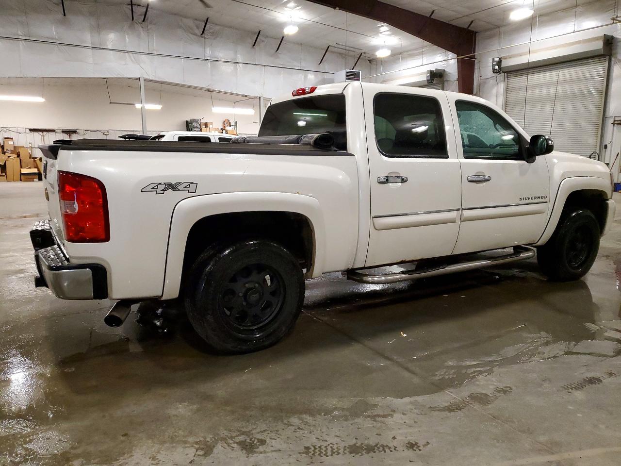 2012 Chevrolet Silverado K1500 Ltz White vin: 3GCPKTE70CG204703
