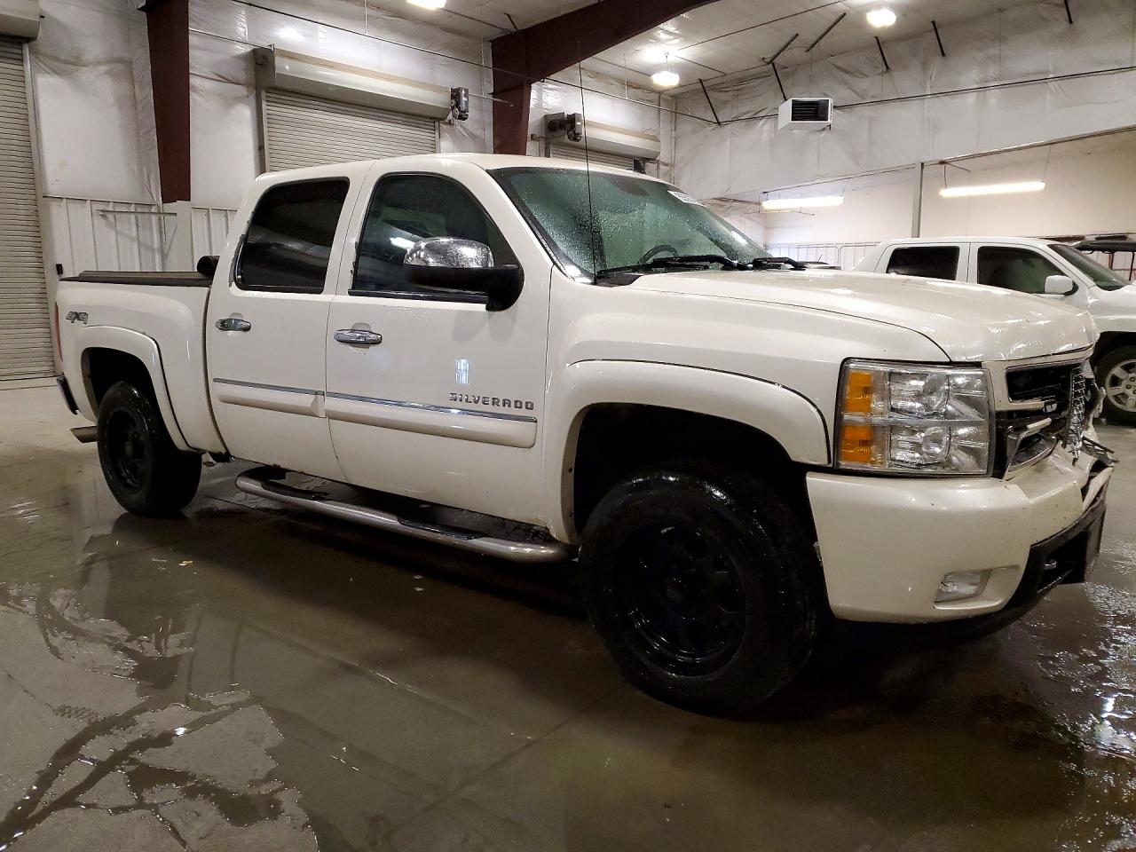 2012 Chevrolet Silverado K1500 Ltz White vin: 3GCPKTE70CG204703