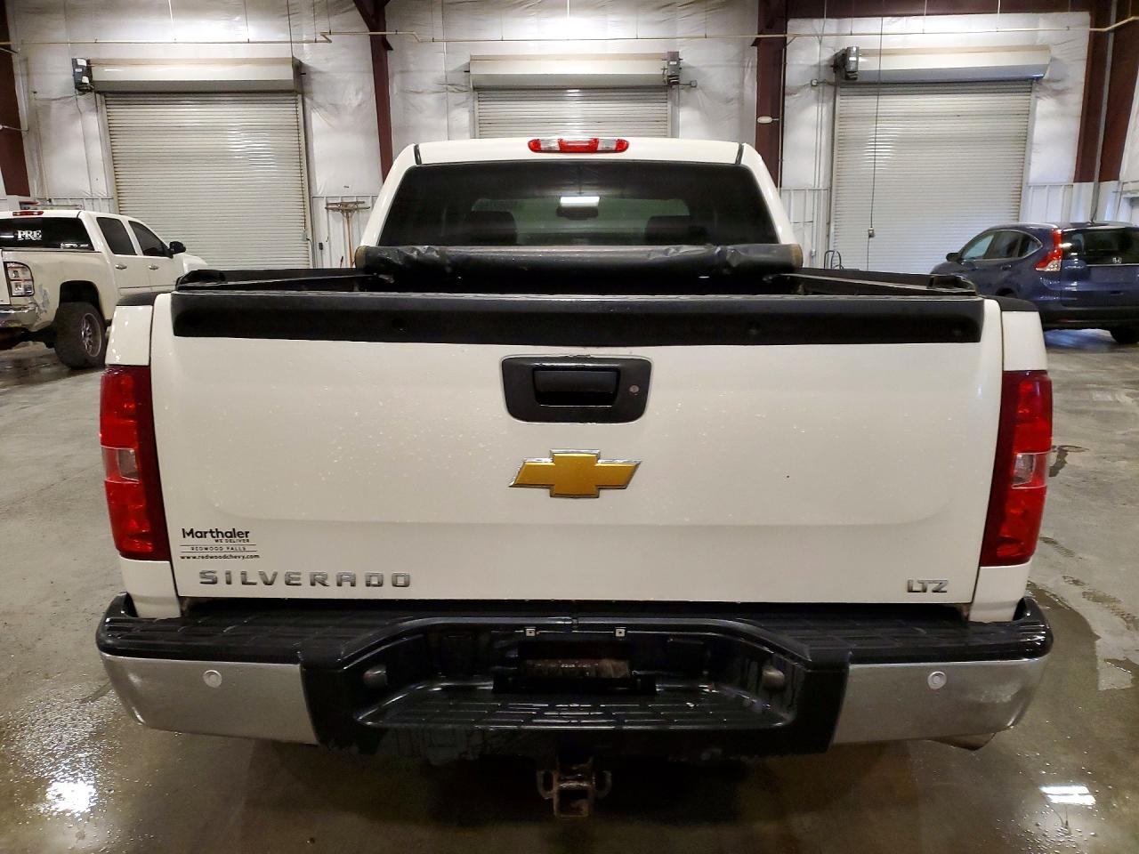 2012 Chevrolet Silverado K1500 Ltz White vin: 3GCPKTE70CG204703