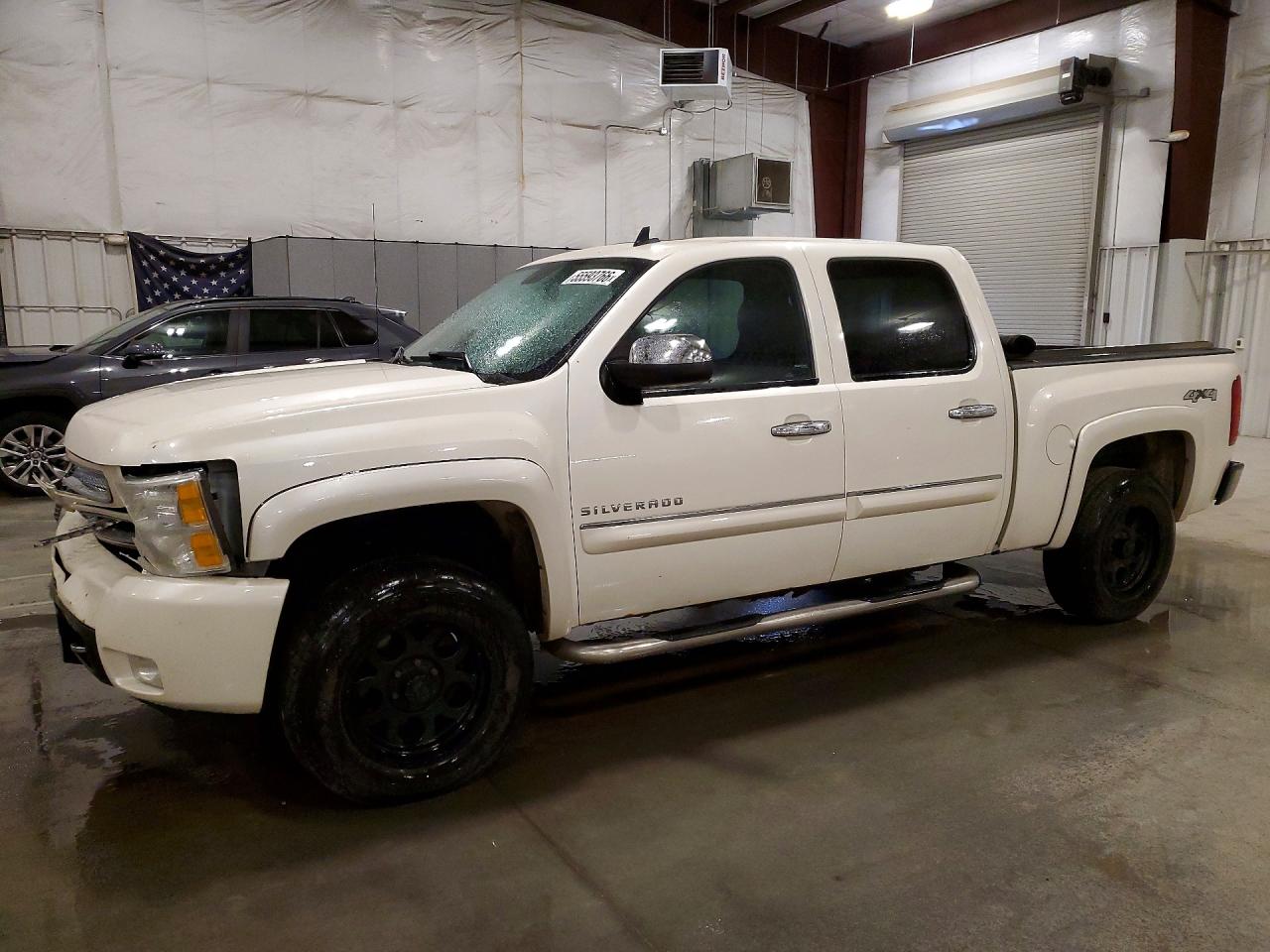 2012 Chevrolet Silverado K1500 Ltz White vin: 3GCPKTE70CG204703