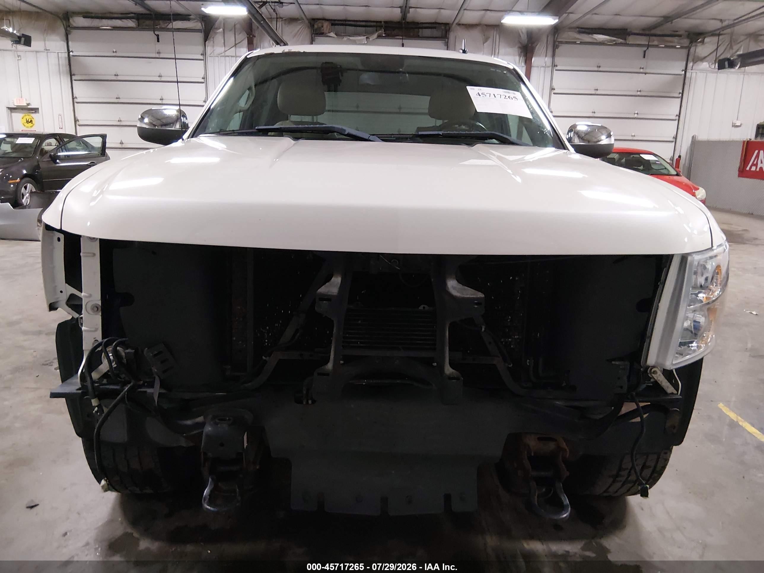 2012 Chevrolet Silverado 1500 Ltz White vin: 3GCPKTE70CG222490