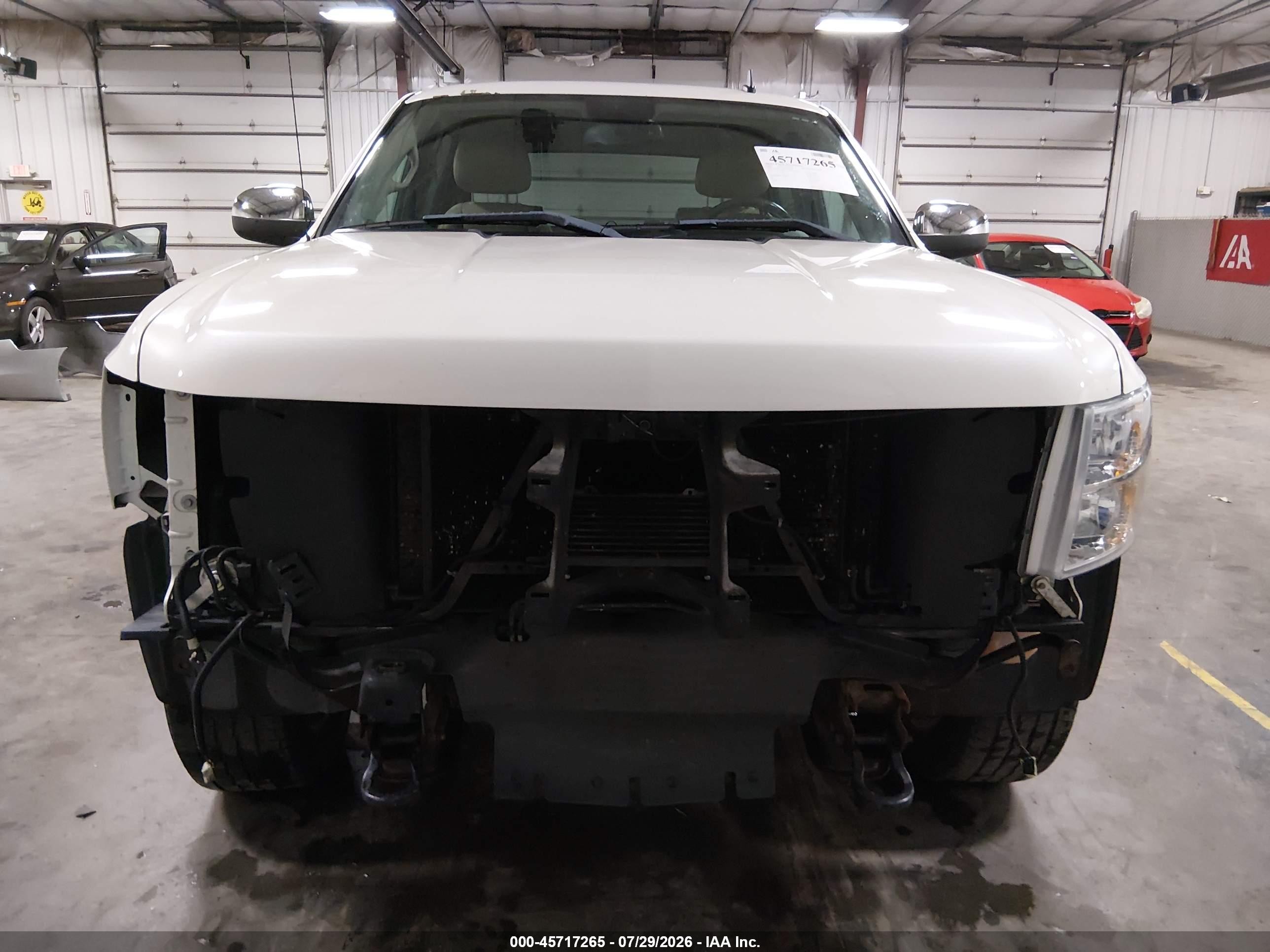 2012 Chevrolet Silverado 1500 Ltz White vin: 3GCPKTE70CG222490