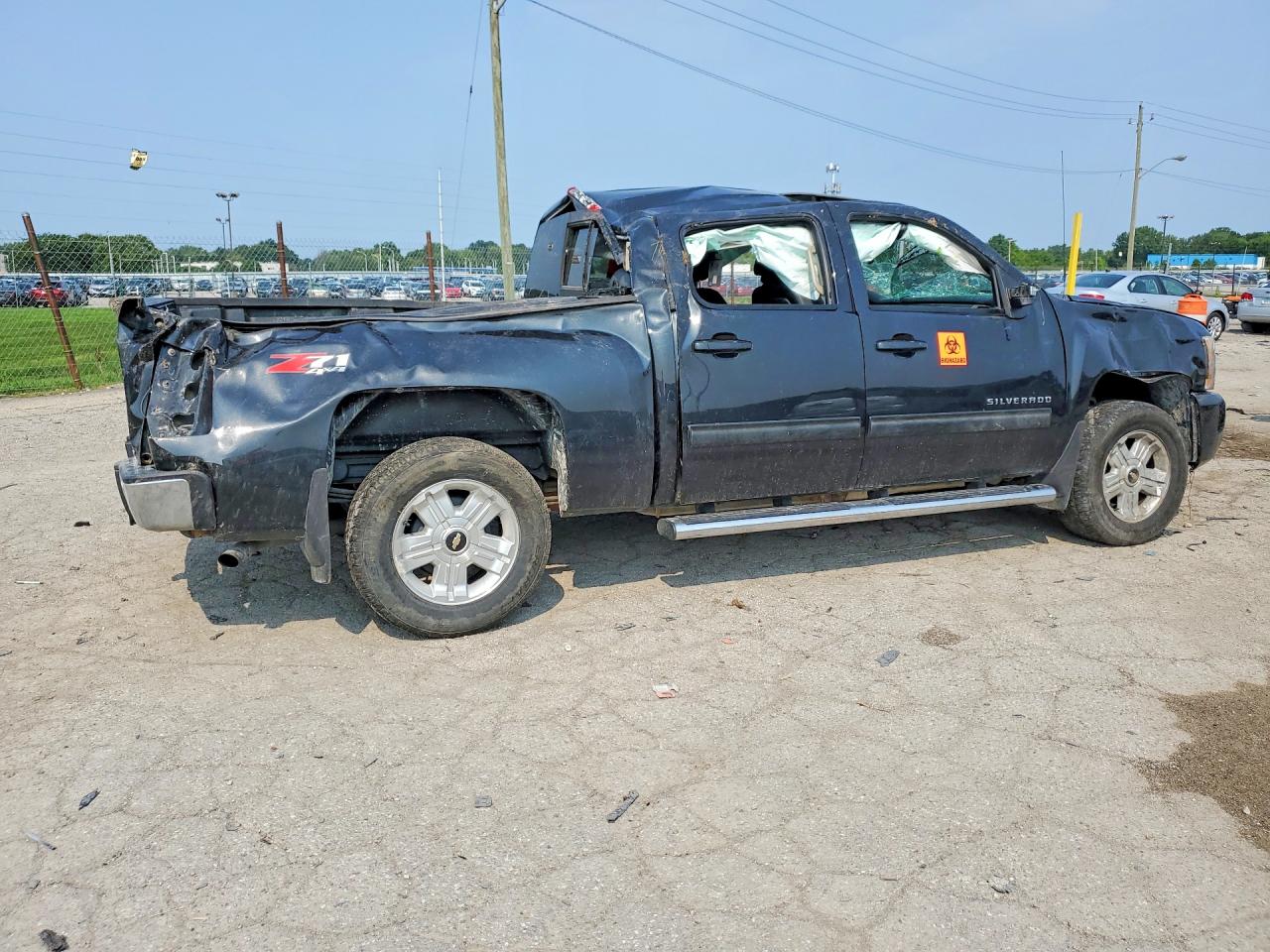 2012 Chevrolet Silverado K1500 Ltz Черный vin: 3GCPKTE70CG228080