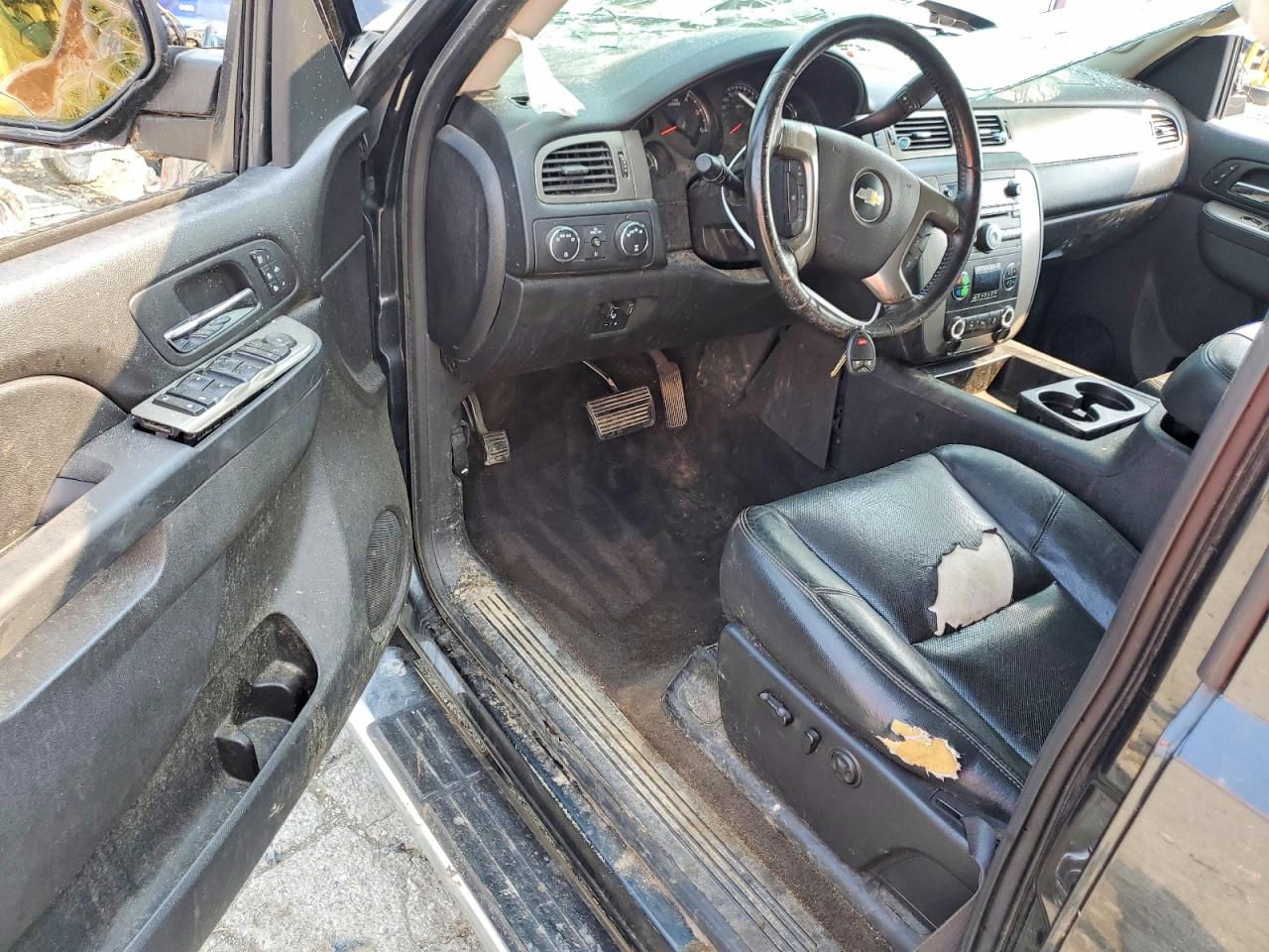 2012 Chevrolet Silverado K1500 Ltz Черный vin: 3GCPKTE70CG228080