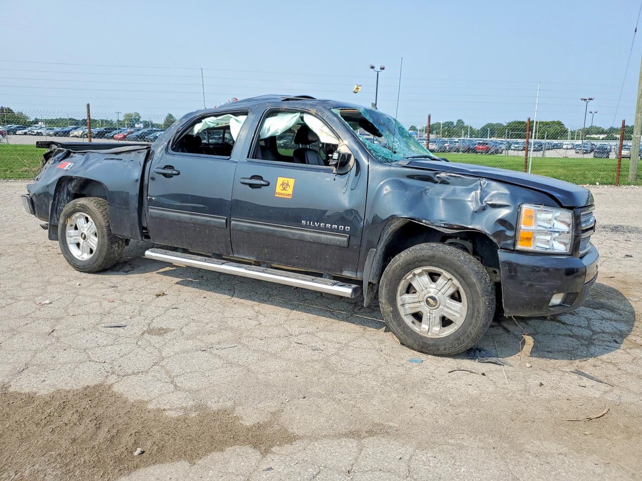 2012 Chevrolet Silverado K1500 Ltz Черный vin: 3GCPKTE70CG228080