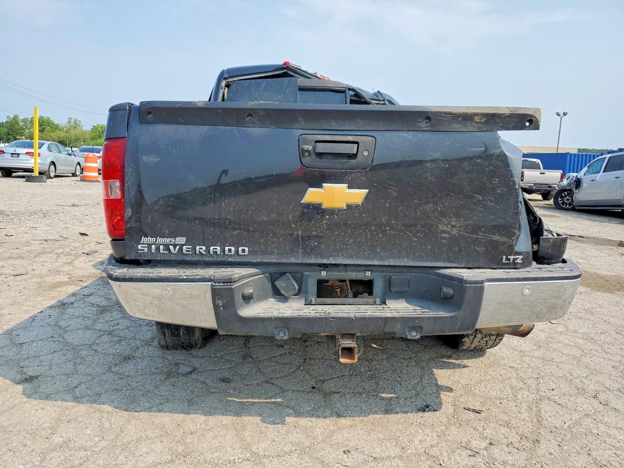 2012 Chevrolet Silverado K1500 Ltz Черный vin: 3GCPKTE70CG228080