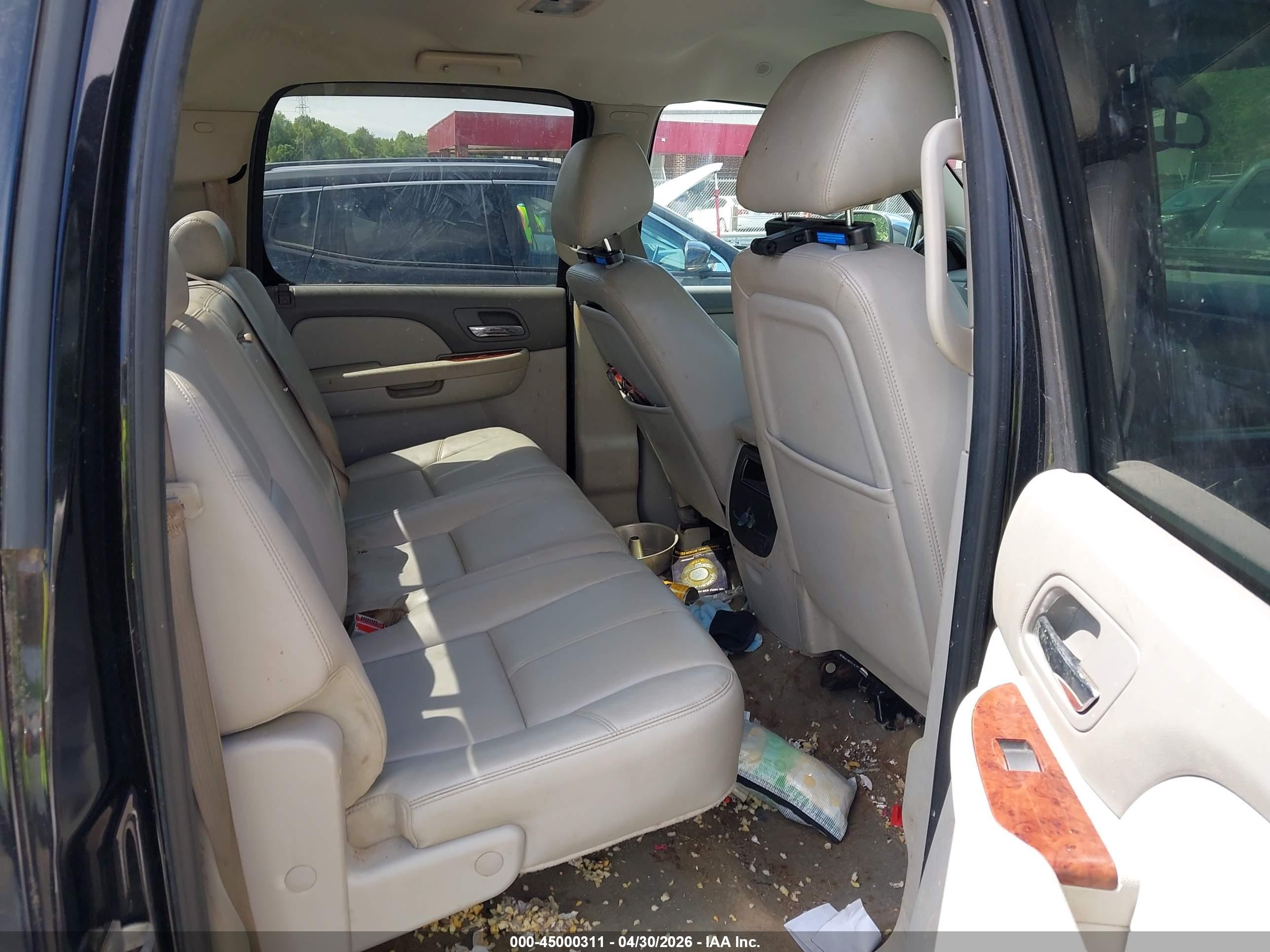 2012 Chevrolet Silverado 1500 Ltz Black vin: 3GCPKTE70CG272290