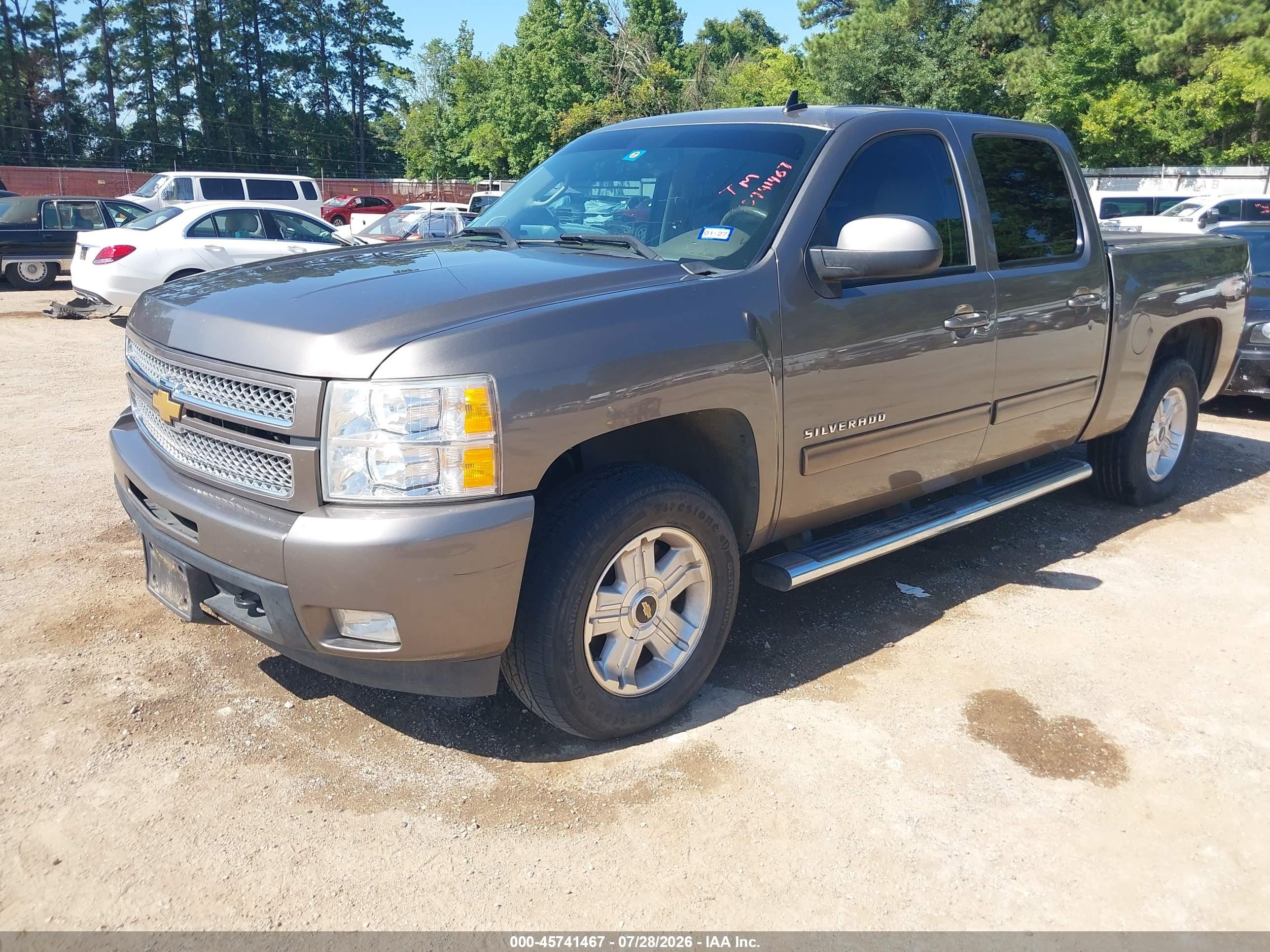 2013 Chevrolet Silverado 1500 Ltz Champagne vin: 3GCPKTE70DG131799