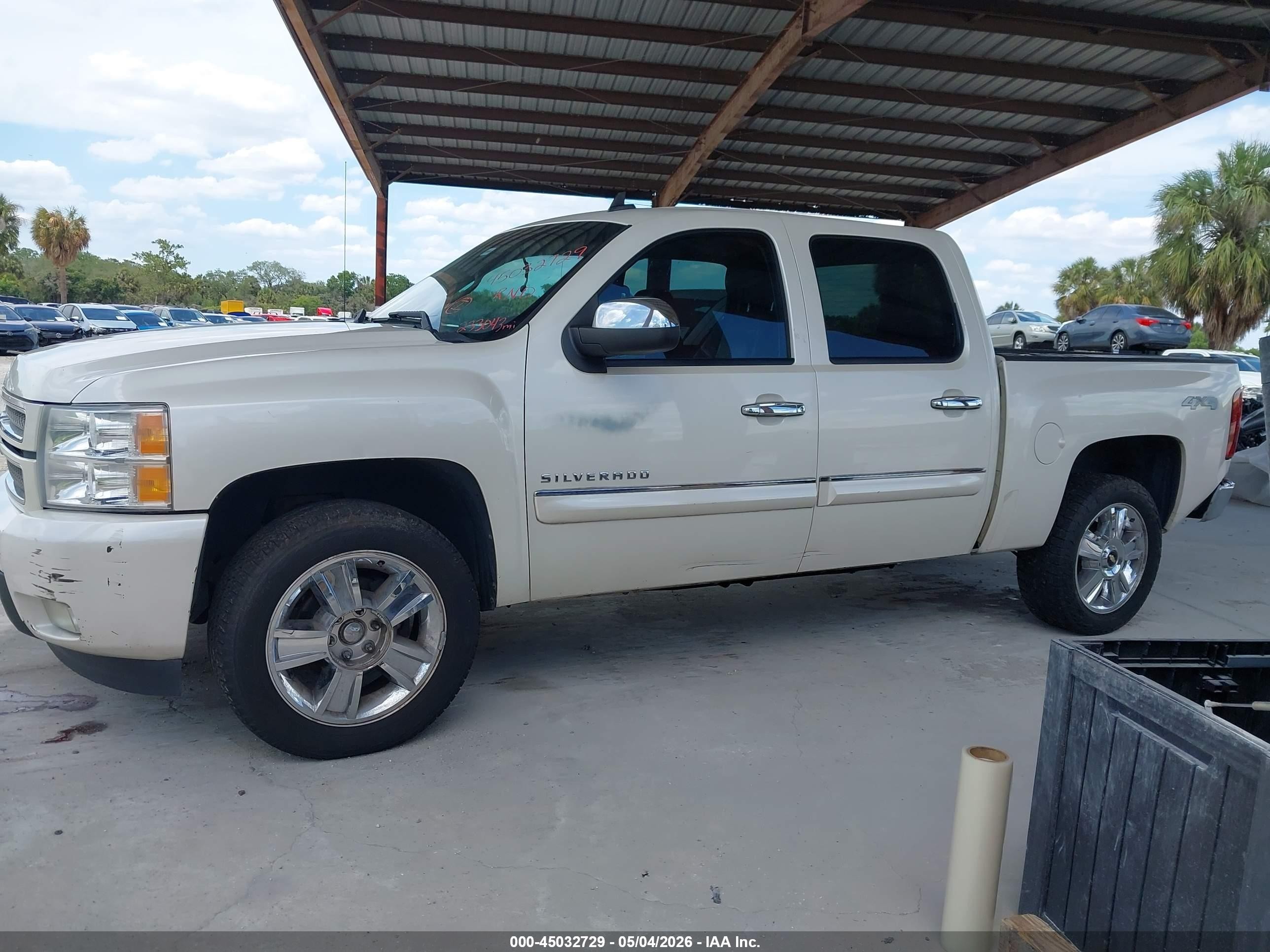 2013 Chevrolet Silverado 1500 Ltz Белый vin: 3GCPKTE70DG289561