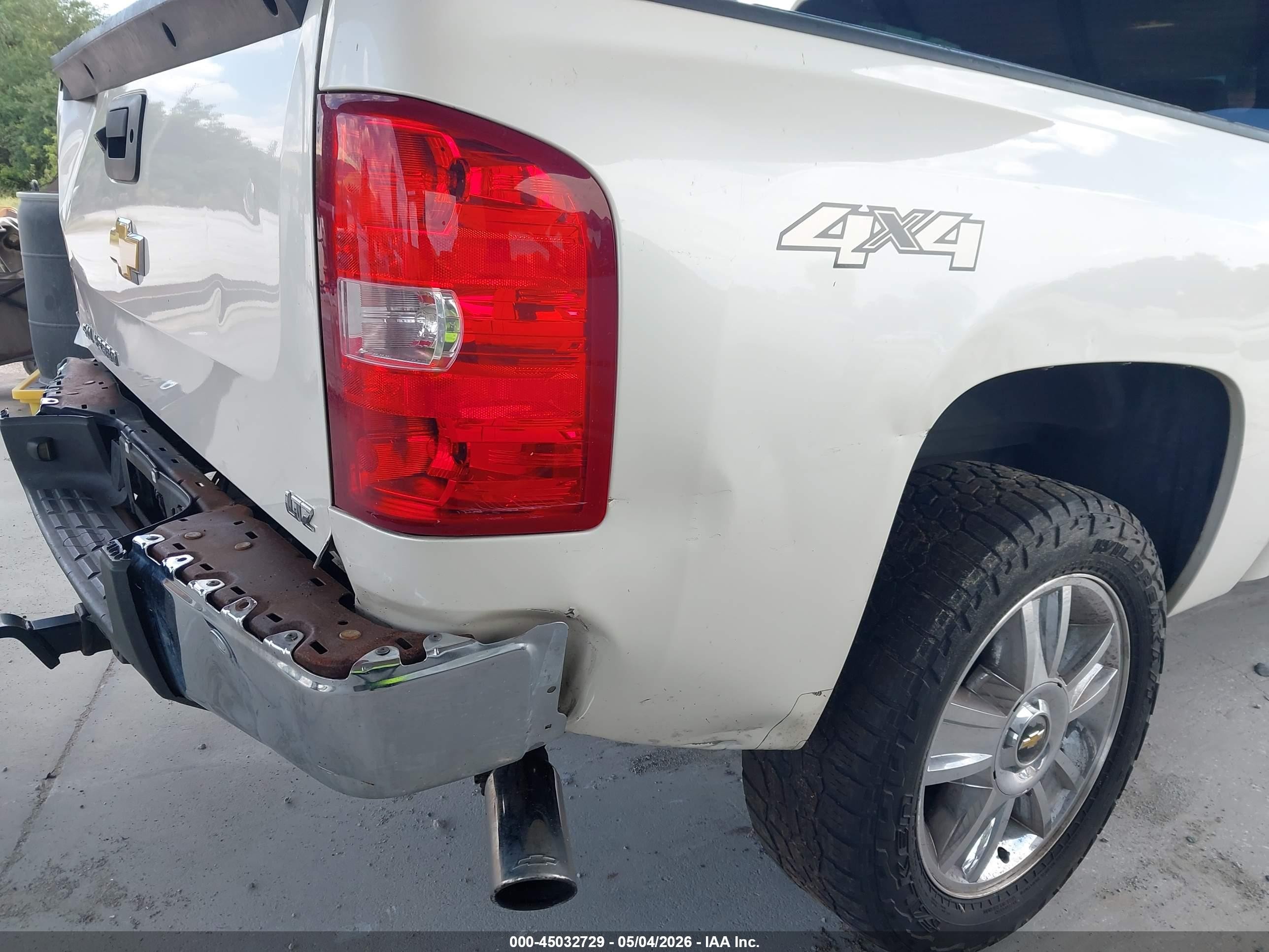2013 Chevrolet Silverado 1500 Ltz Белый vin: 3GCPKTE70DG289561