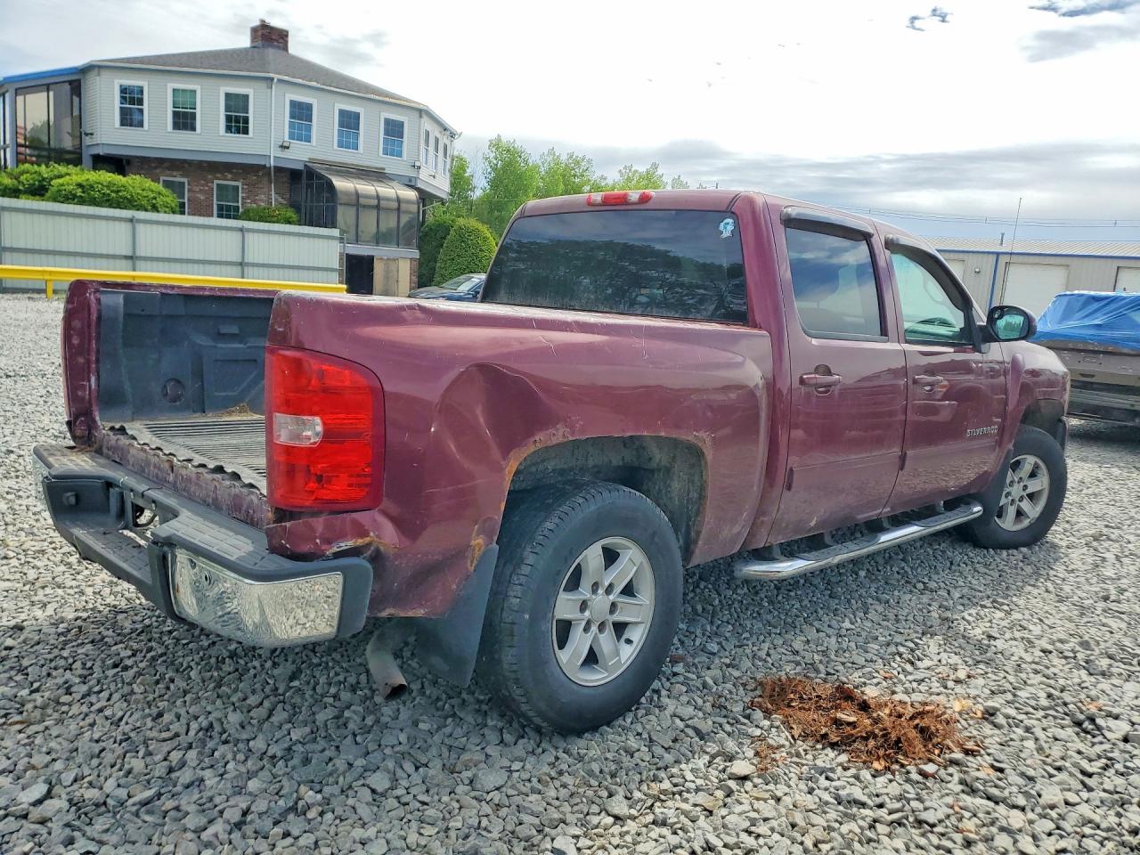 2013 Chevrolet Silverado K1500 Ltz Burgundy vin: 3GCPKTE71DG230101