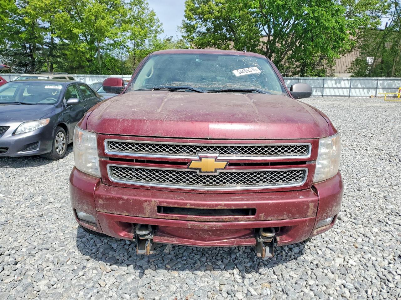 2013 Chevrolet Silverado K1500 Ltz Burgundy vin: 3GCPKTE71DG230101
