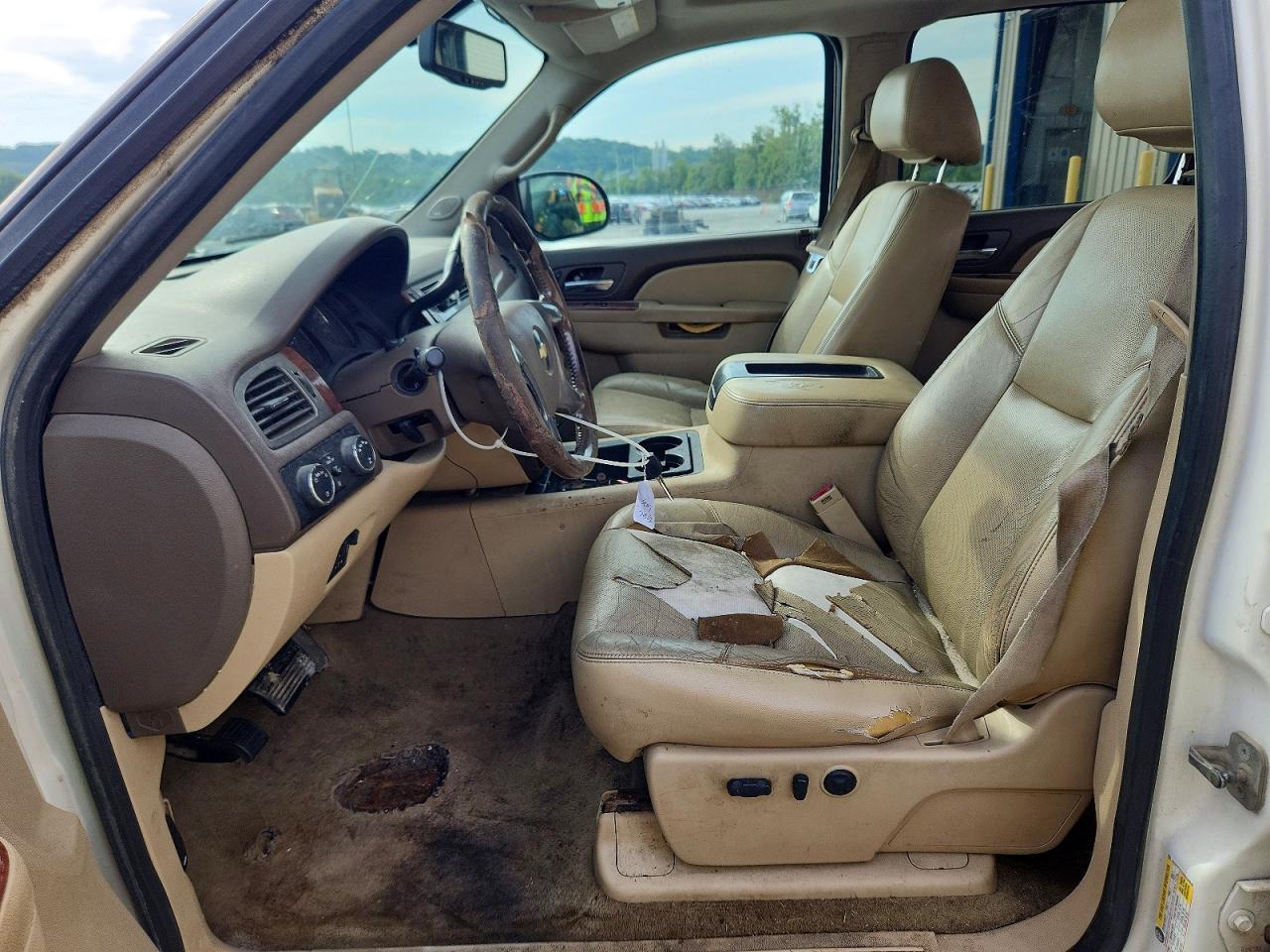 2013 Chevrolet Silverado K1500 Ltz White vin: 3GCPKTE72DG268839