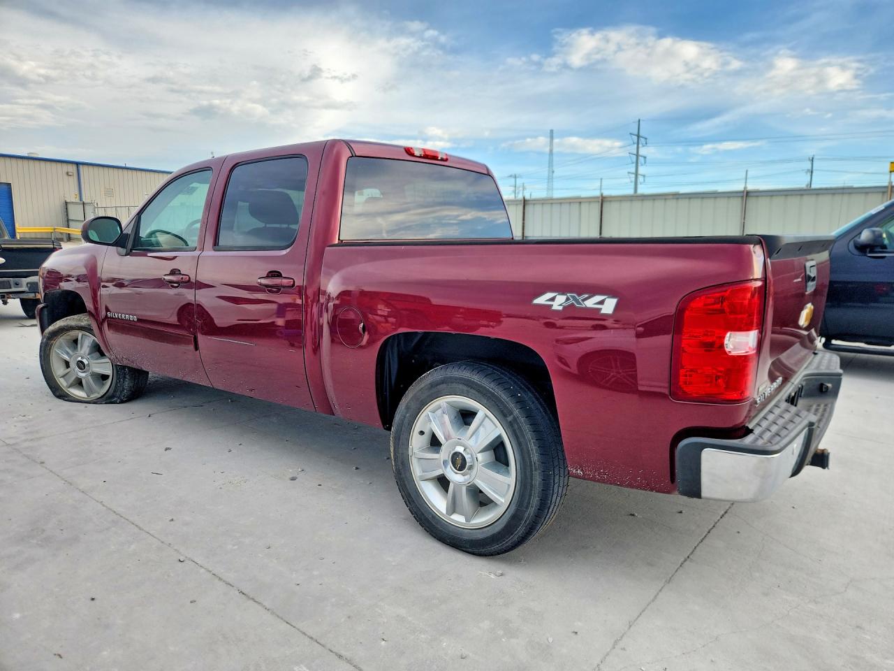 2013 Chevrolet Silverado K1500 Ltz Red vin: 3GCPKTE72DG347587