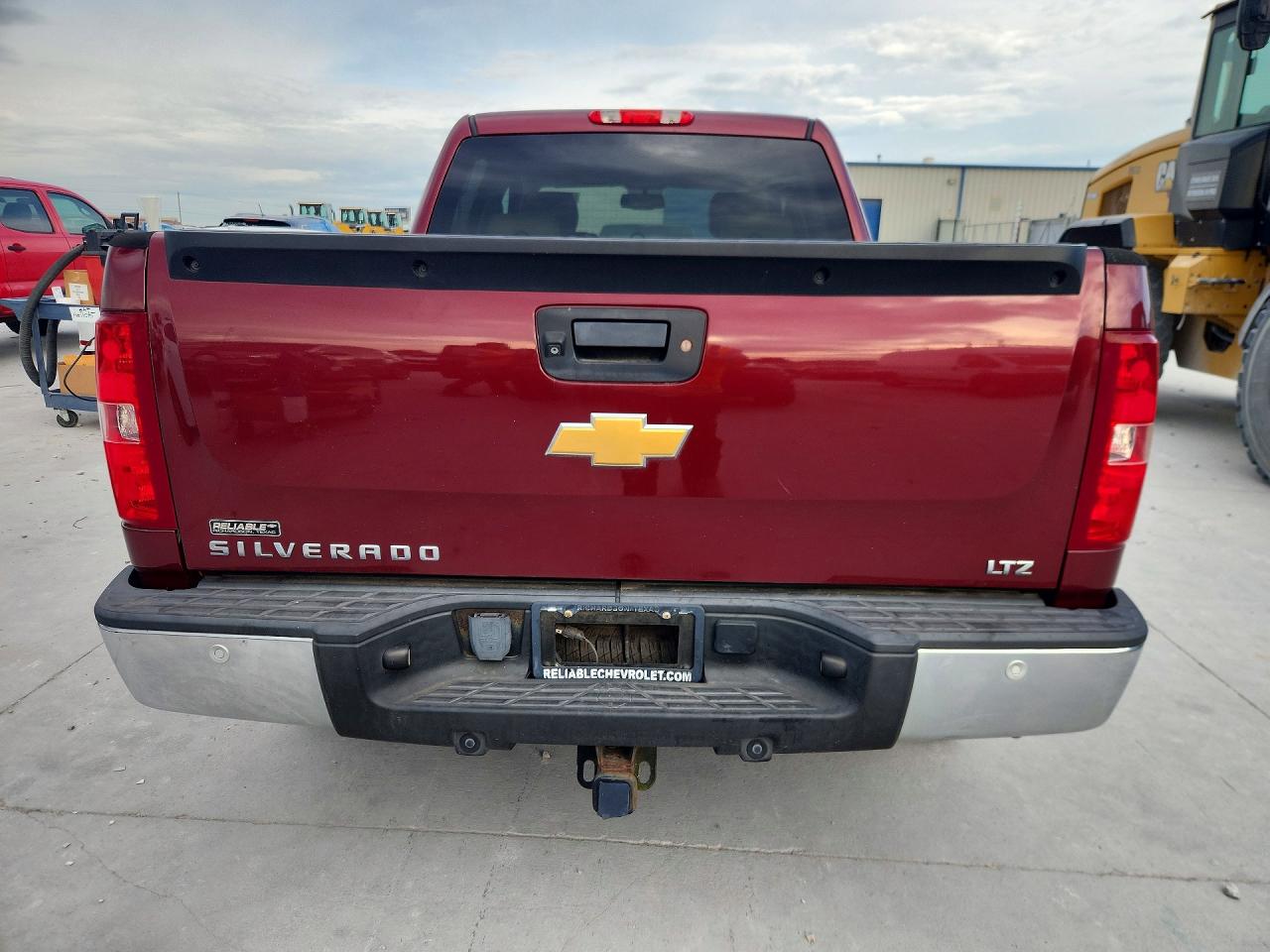 2013 Chevrolet Silverado K1500 Ltz Red vin: 3GCPKTE72DG347587