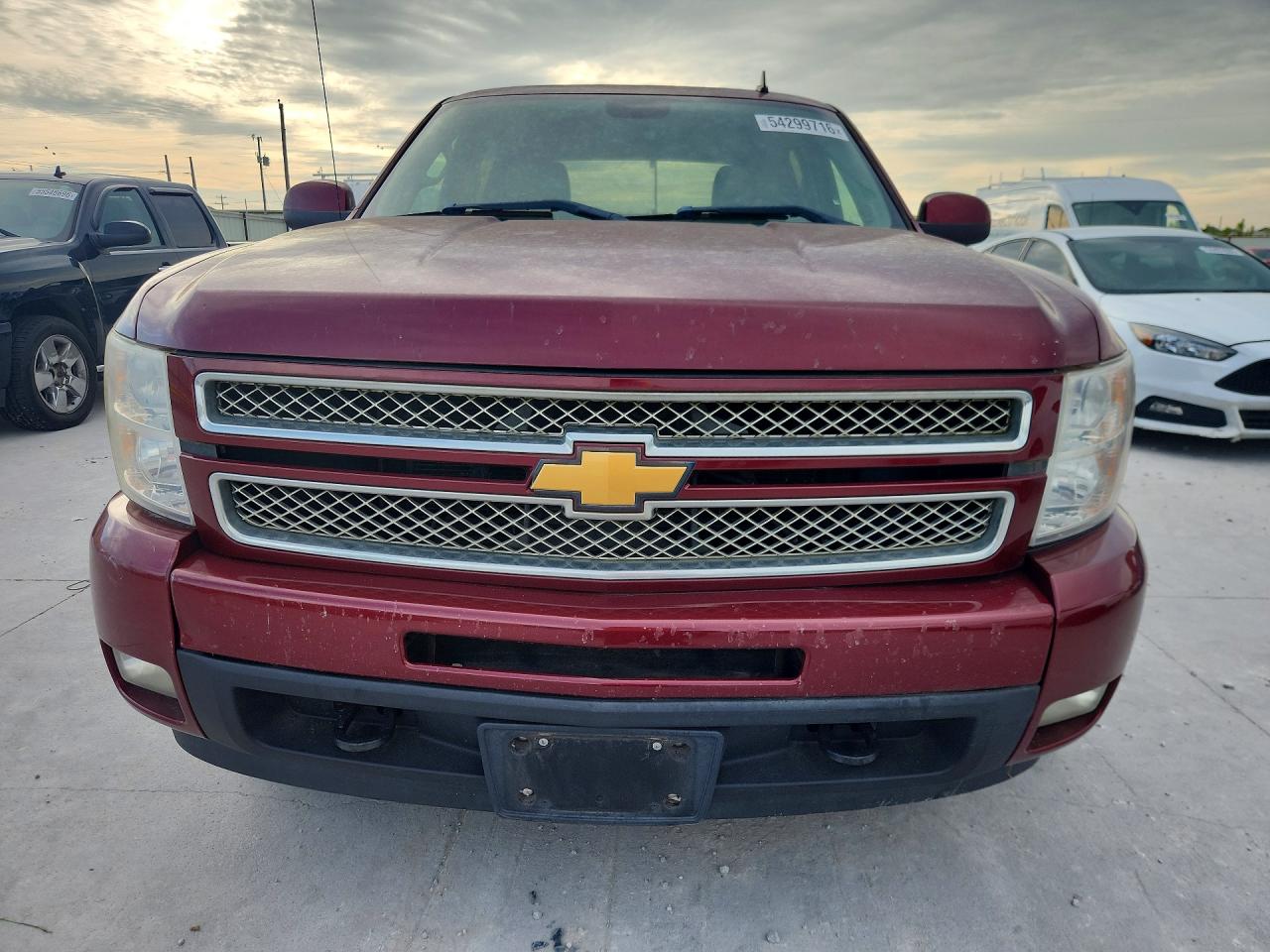 2013 Chevrolet Silverado K1500 Ltz Red vin: 3GCPKTE72DG347587