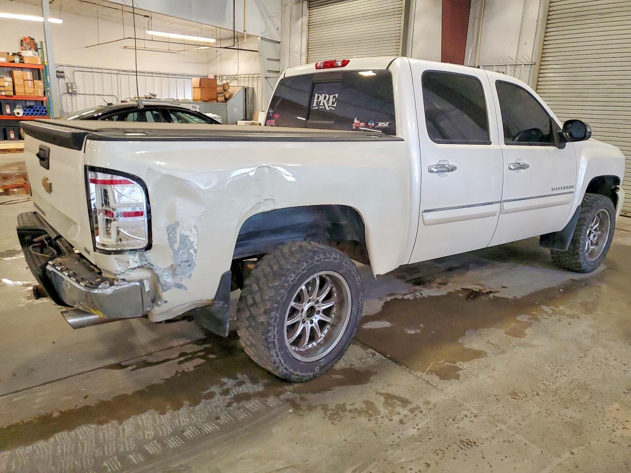 2012 Chevrolet Silverado K1500 Ltz White vin: 3GCPKTE73CG260179