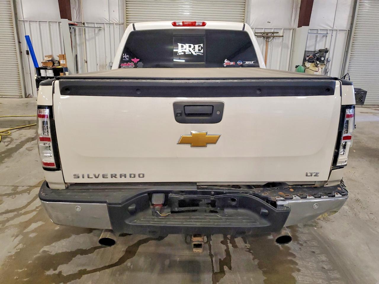 2012 Chevrolet Silverado K1500 Ltz White vin: 3GCPKTE73CG260179
