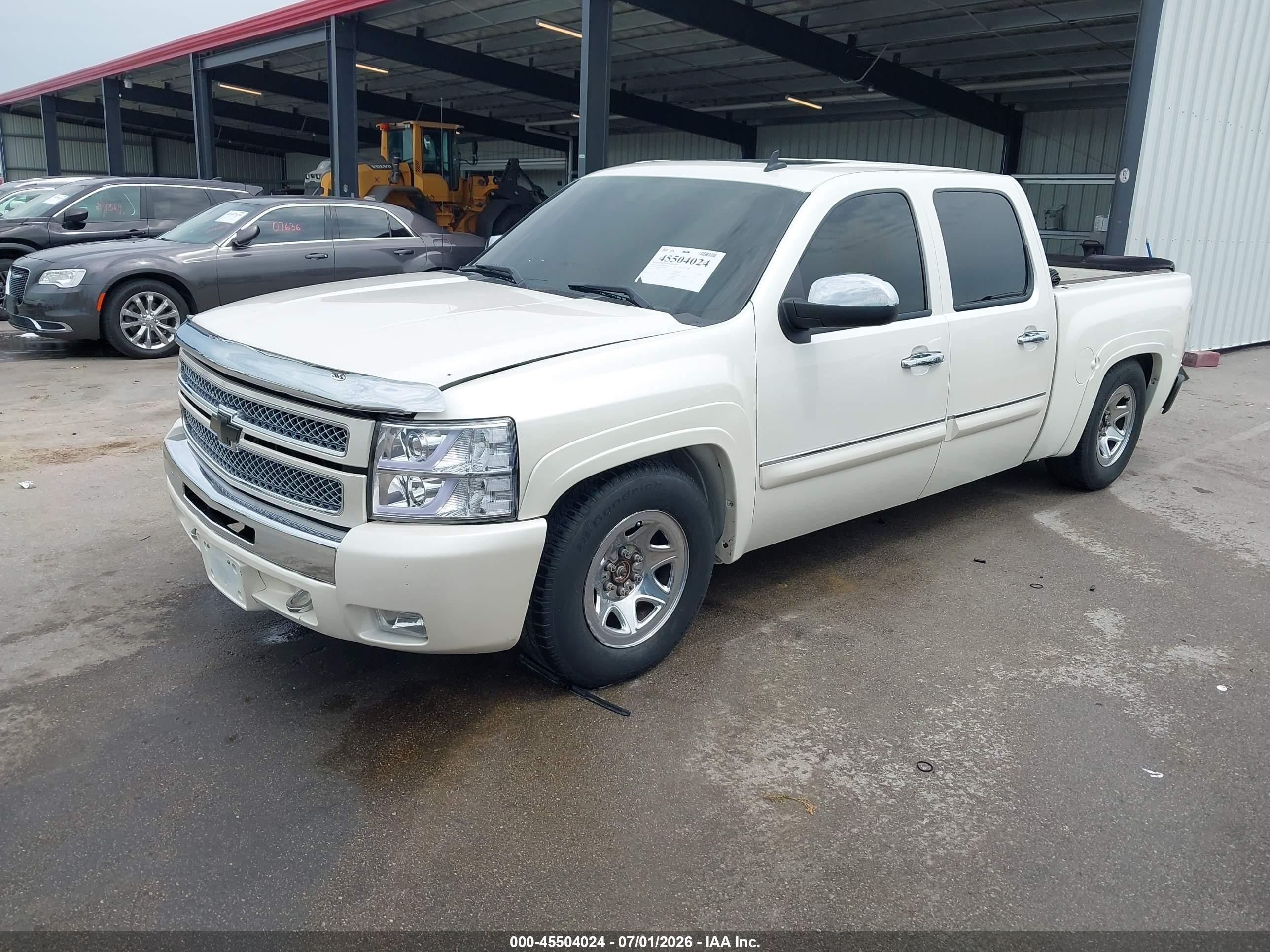 2012 Chevrolet Silverado 1500 Ltz Белый vin: 3GCPKTE73CG266502