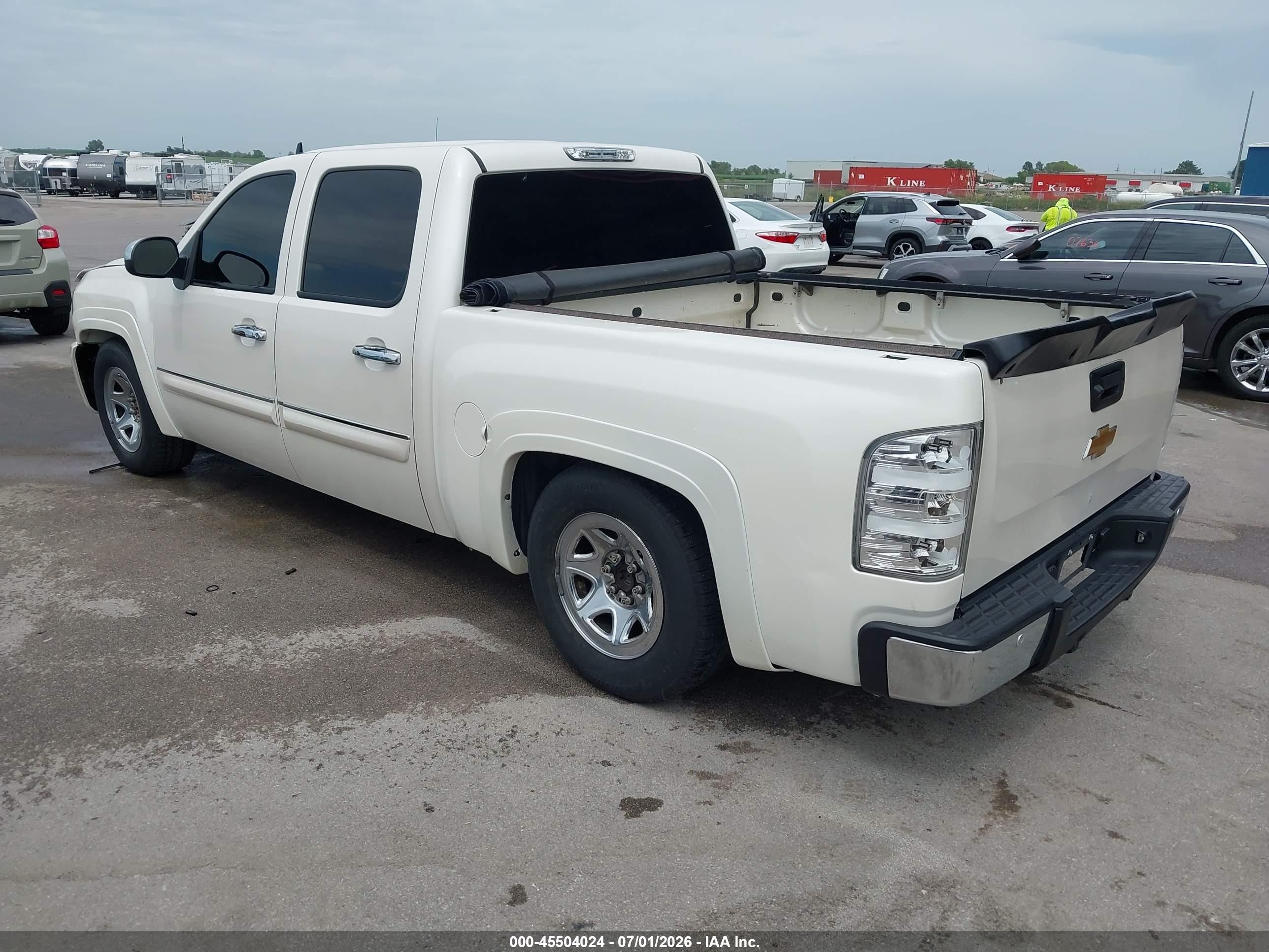 2012 Chevrolet Silverado 1500 Ltz Белый vin: 3GCPKTE73CG266502